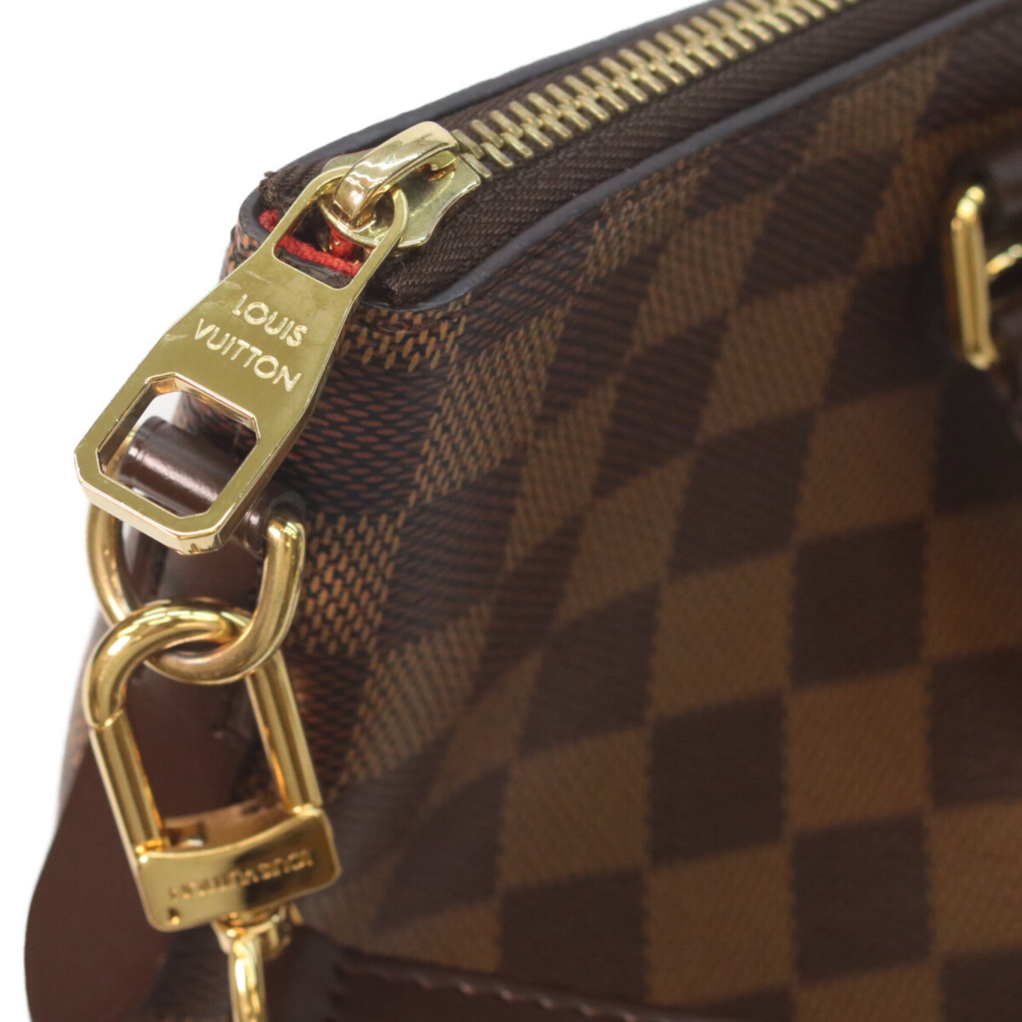 Louis Vuitton Damier Brown Damier Canvas Handbag (Pre-Owned)