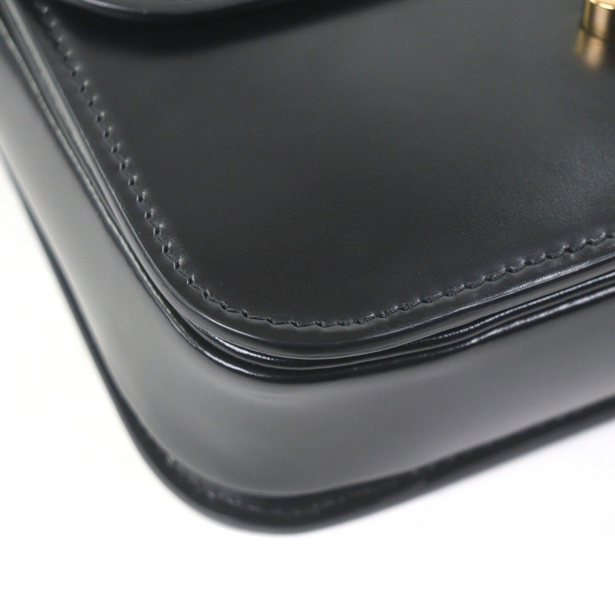 Celine Black Leather Shoulder Bag (Pre-Owned)