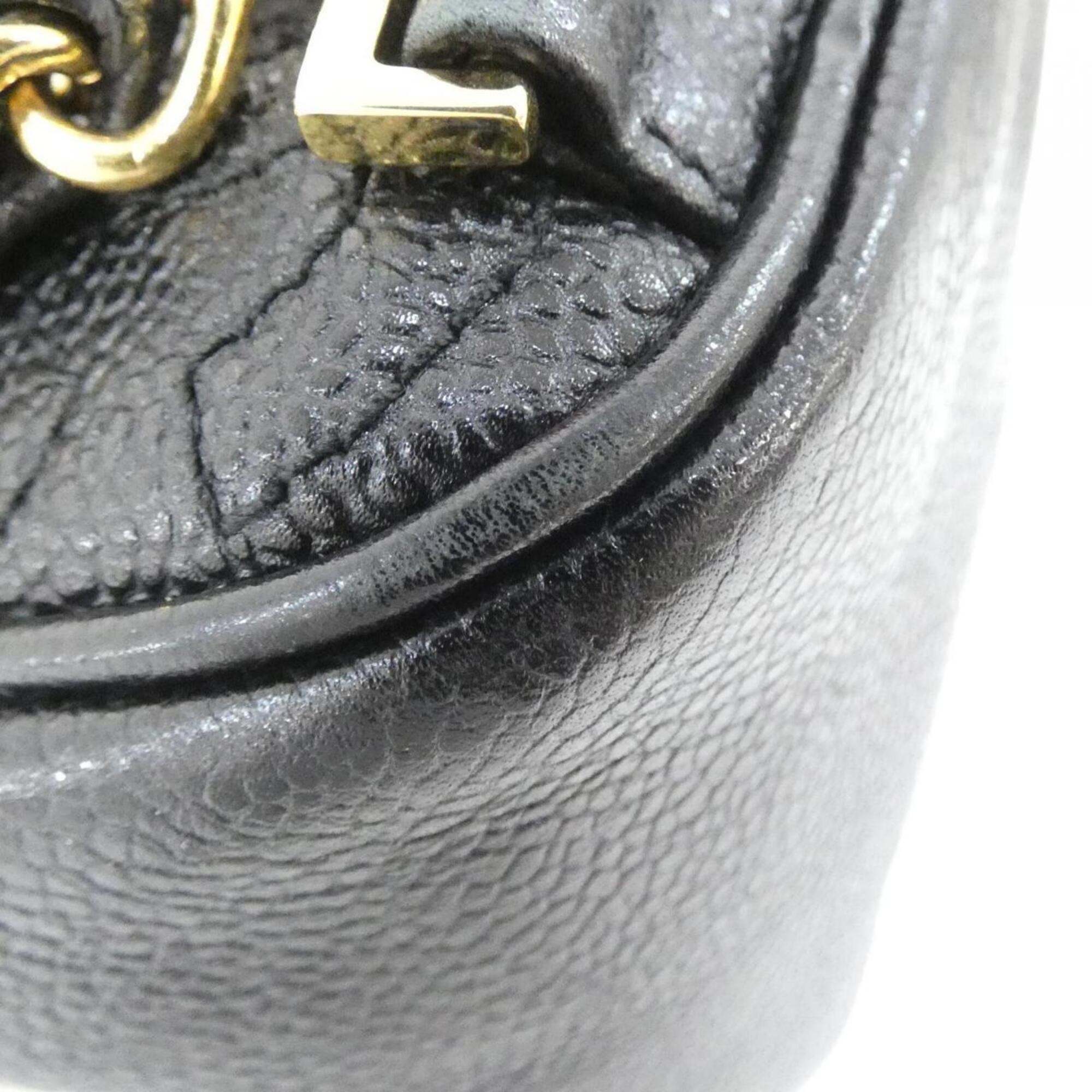 Chanel Black Grained Calfskin Backpack (Pre-Owned)
