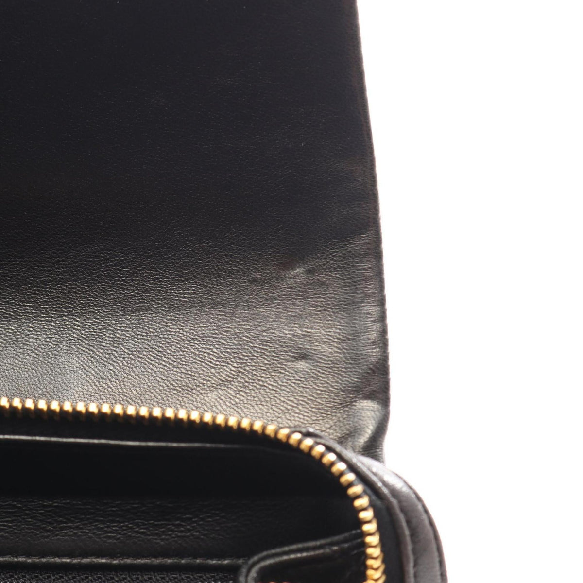 Chanel Matelasse Black Leather Backpack Handbag (Pre-Owned)