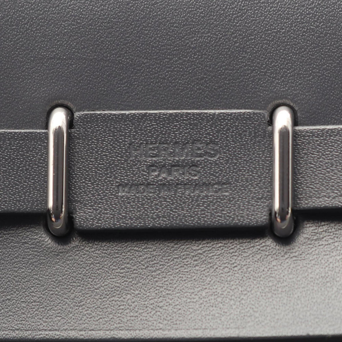 Hermes Ardoise Gray Handbag Shoulder Bag (Pre-Owned)