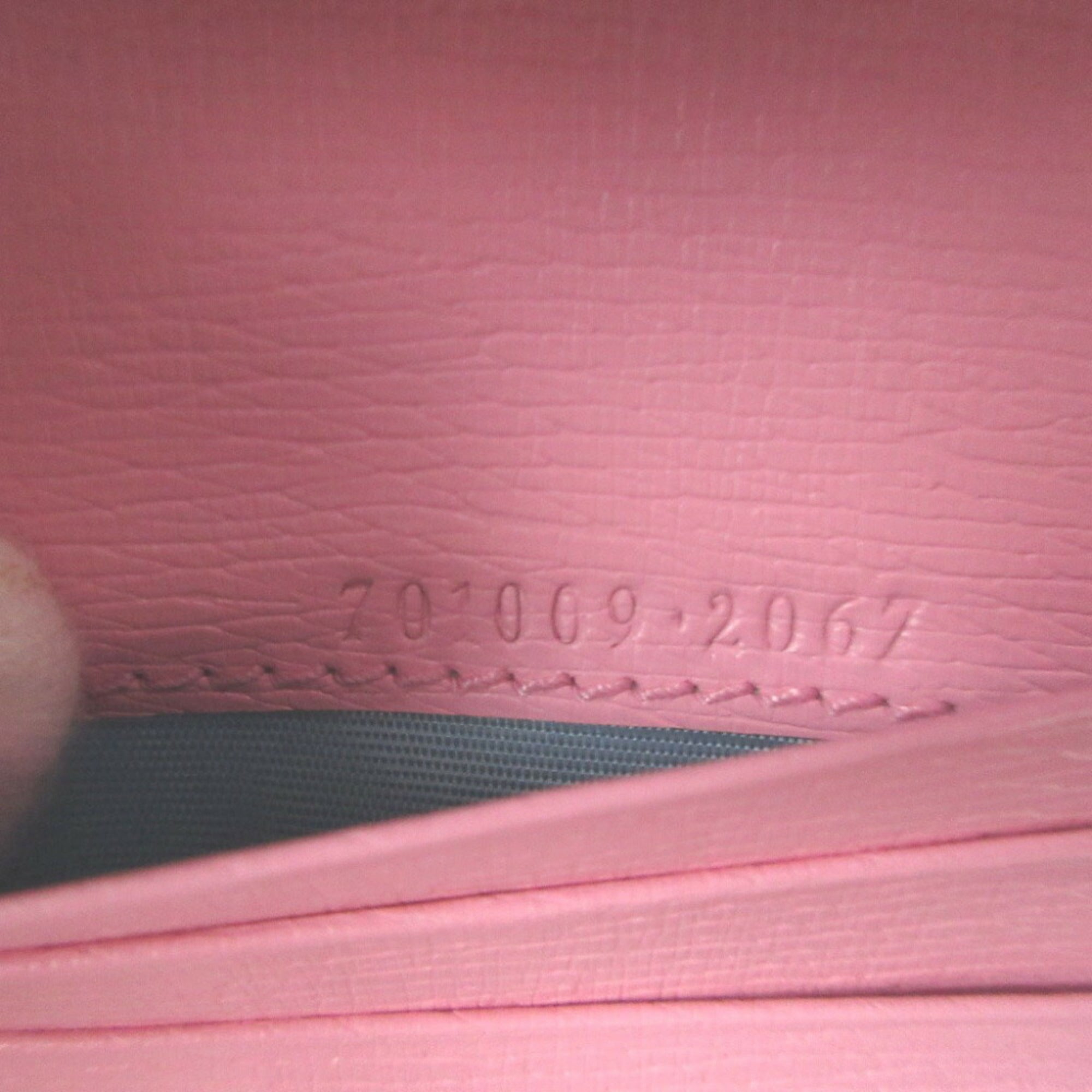 Gucci Pink Leather Coin Purse/Coin Case (Pre-Owned)