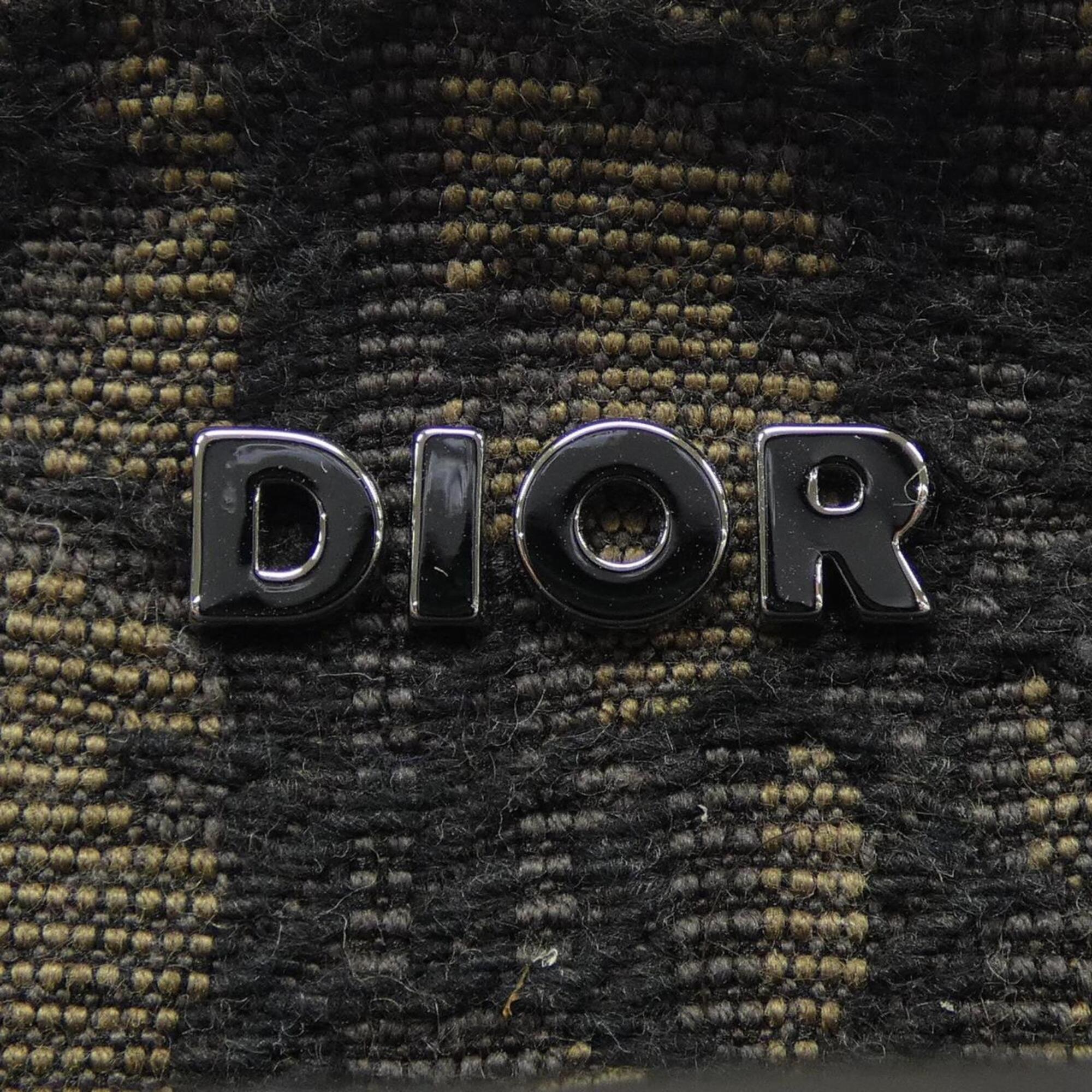 Christian Dior Beige Black Brown Handbag (Pre-Owned)