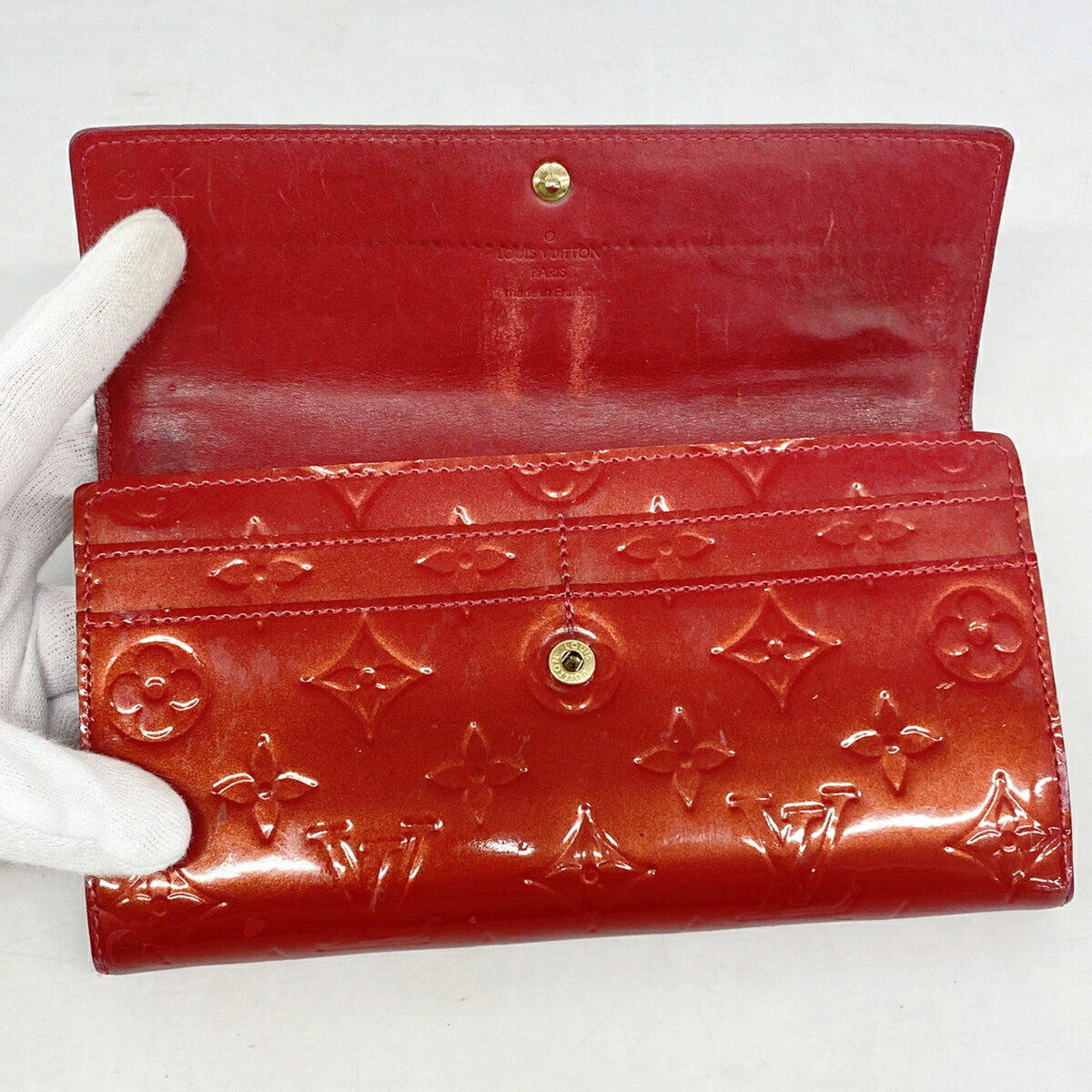 Louis Vuitton Pomme D'amour Long Wallet (Bi-Fold) (Pre-Owned)