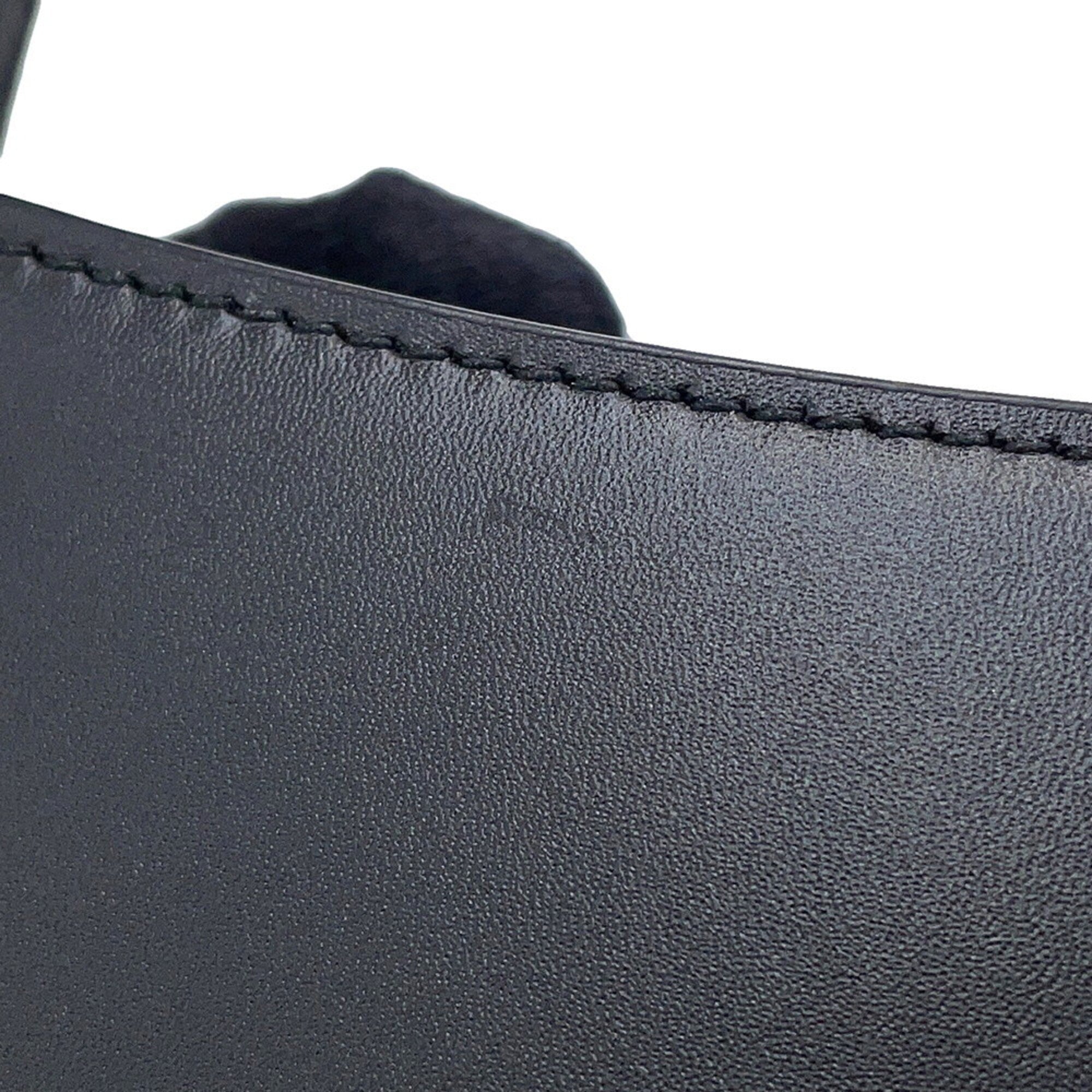 Yves Saint Laurent Black Leather Handbag (Pre-Owned)