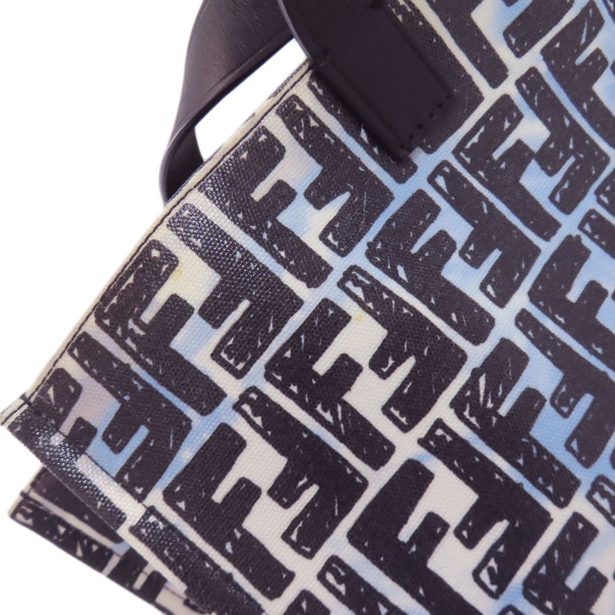 Fendi Zucca Black Pvc Tote Bag (Pre-Owned)