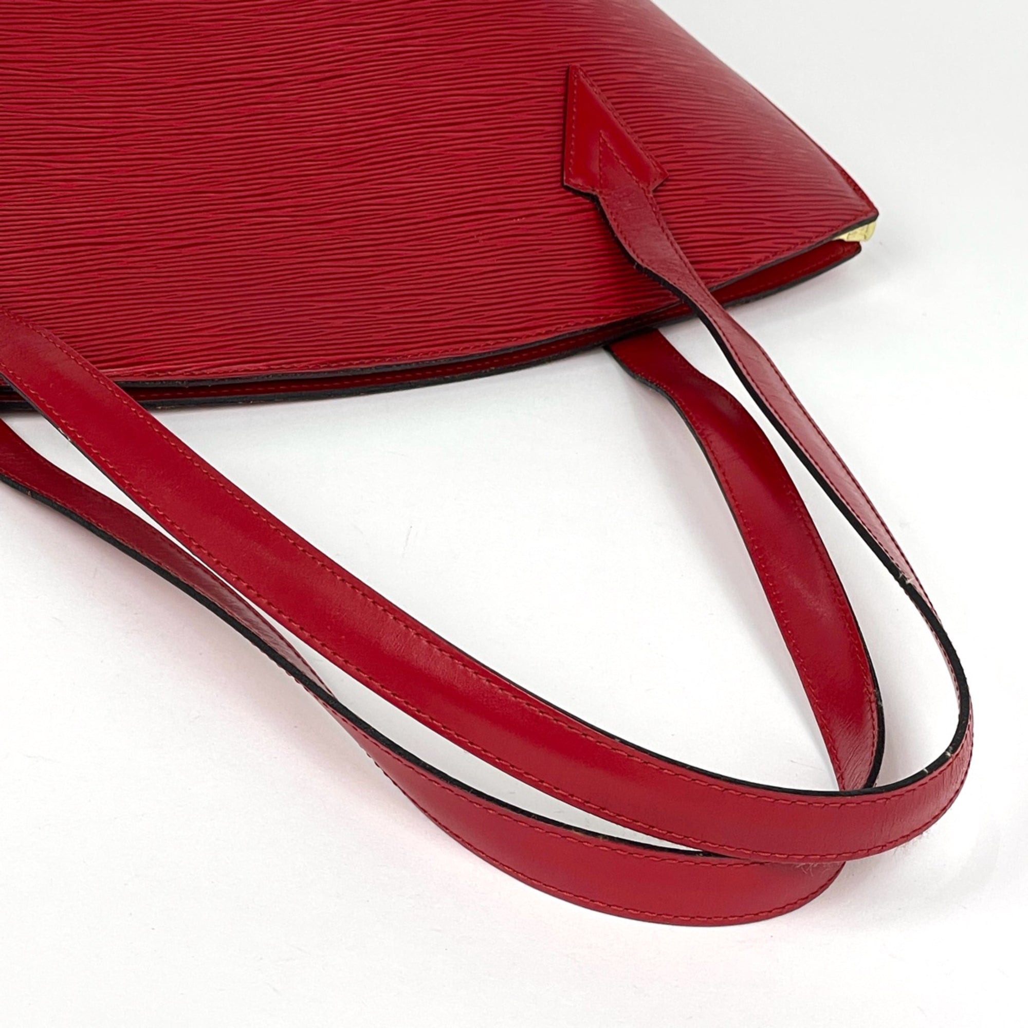 Louis Vuitton Castilian Red Epi Leather Tote Bag (Pre-Owned)