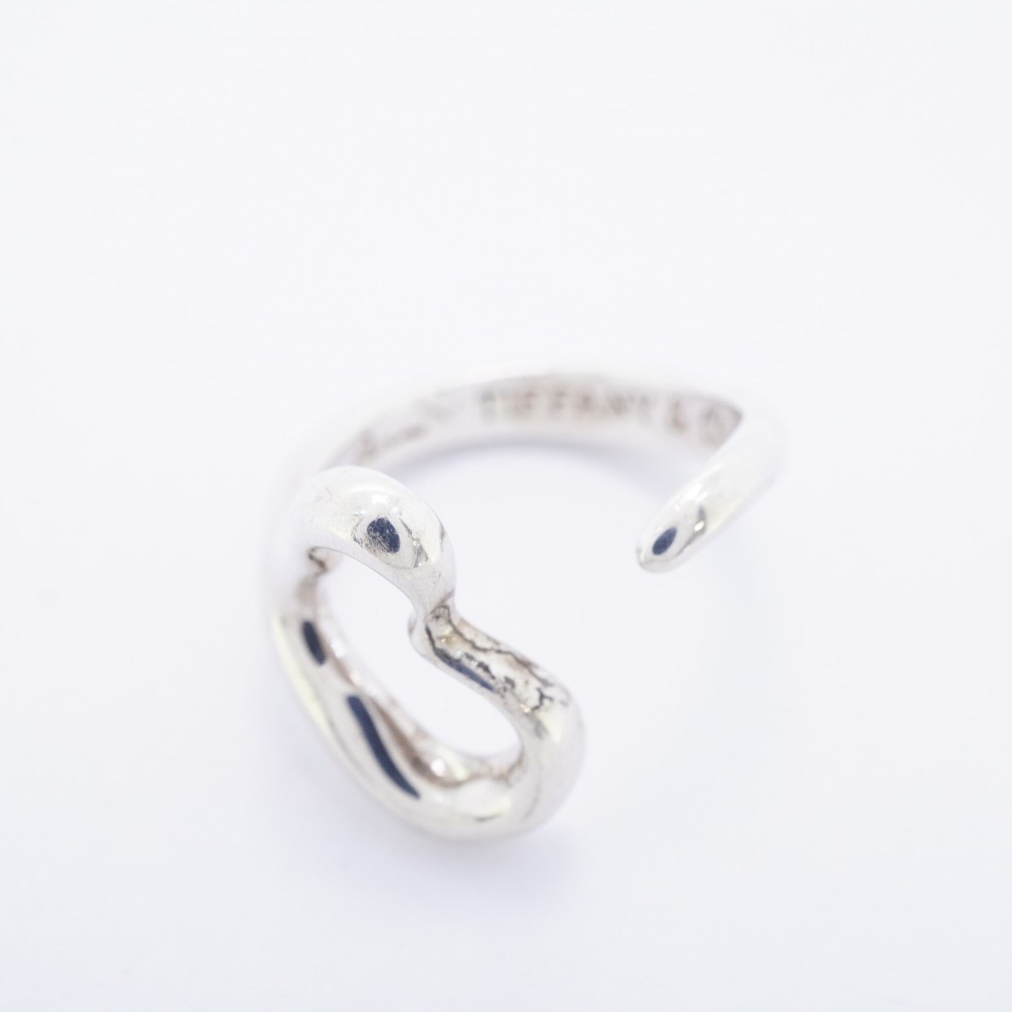 Tiffany Silver 925 Band Ring (Pre-Owned)