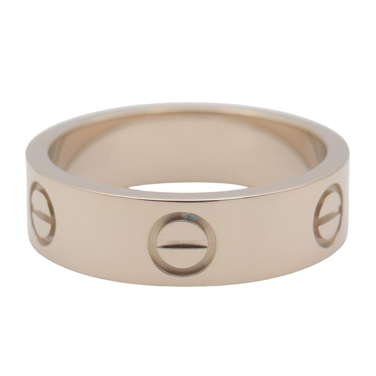 Cartier Silver White Gold (18K) Band Ring (Pre-Owned)
