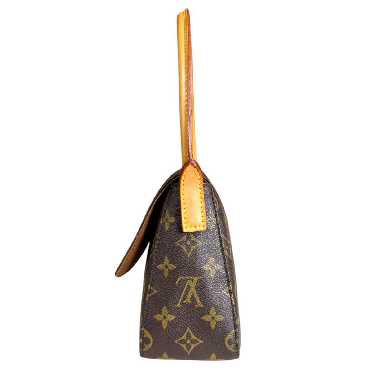 Louis Vuitton Brown Monogram Canvas Handbag (Pre-Owned)
