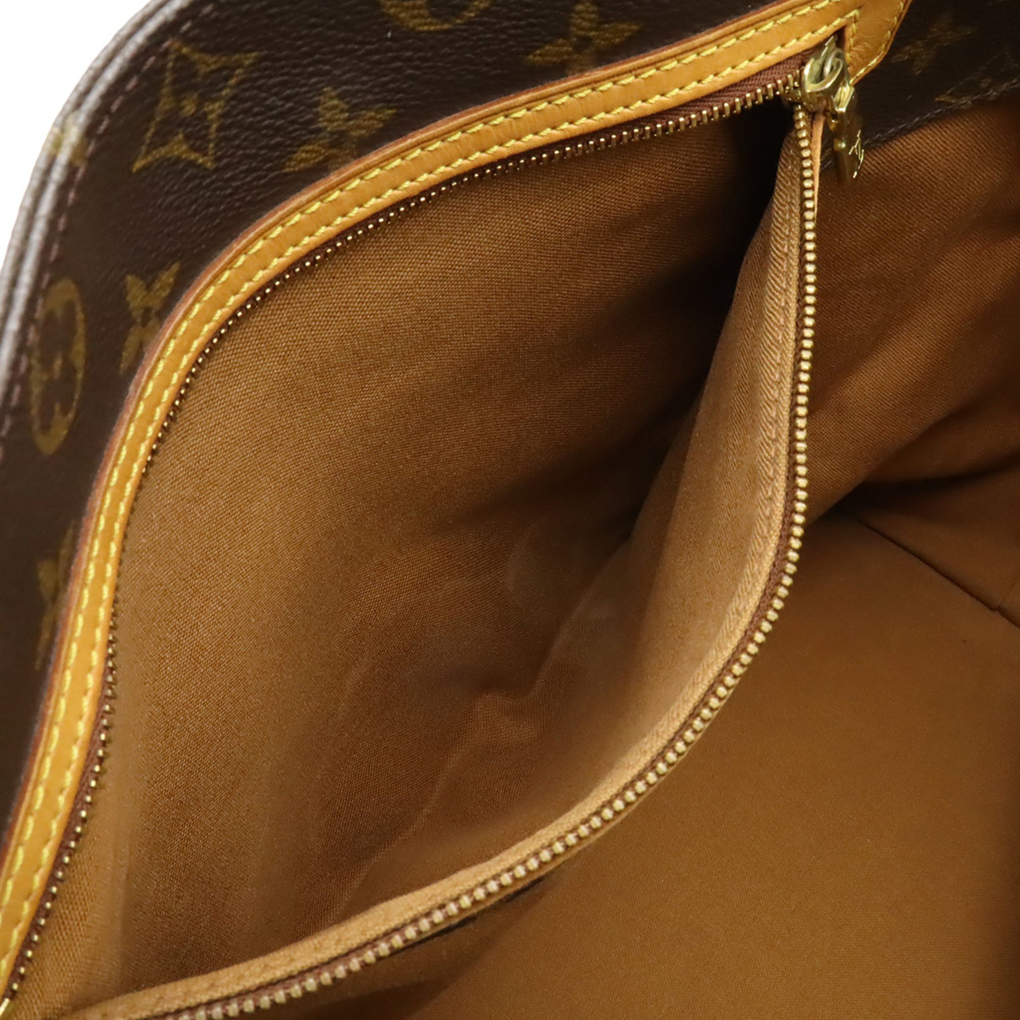 Louis Vuitton Brown Monogram Shoulder Bag Tote Bag (Pre-Owned)