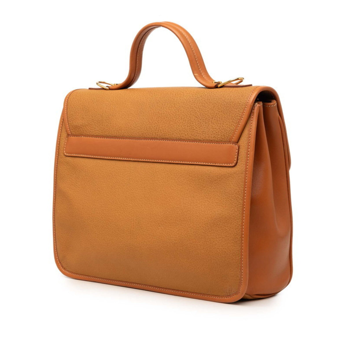Gucci Brown Leather Handbag Shoulder Bag (Pre-Owned)