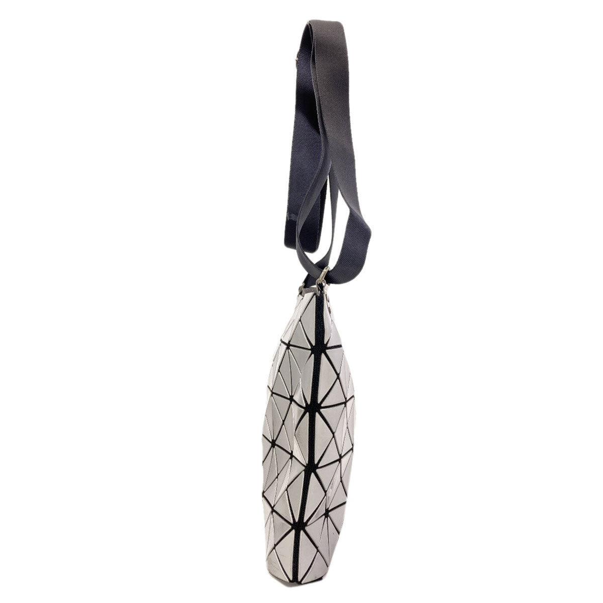 Issey Miyake Silver Pvc Shoulder Bag (Pre-Owned)