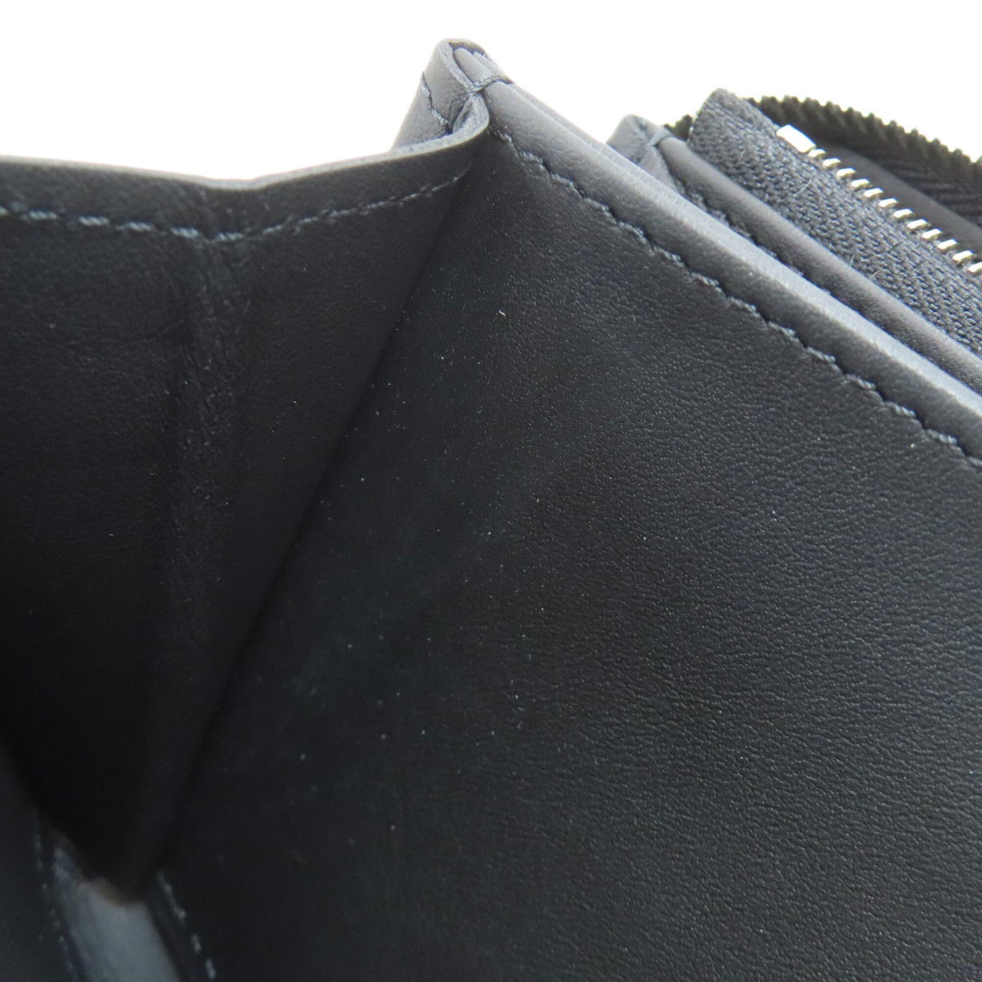 Louis Vuitton Mahina Noir Mahina Leather Long Wallet (Bi-Fold) (Pre-Owned)
