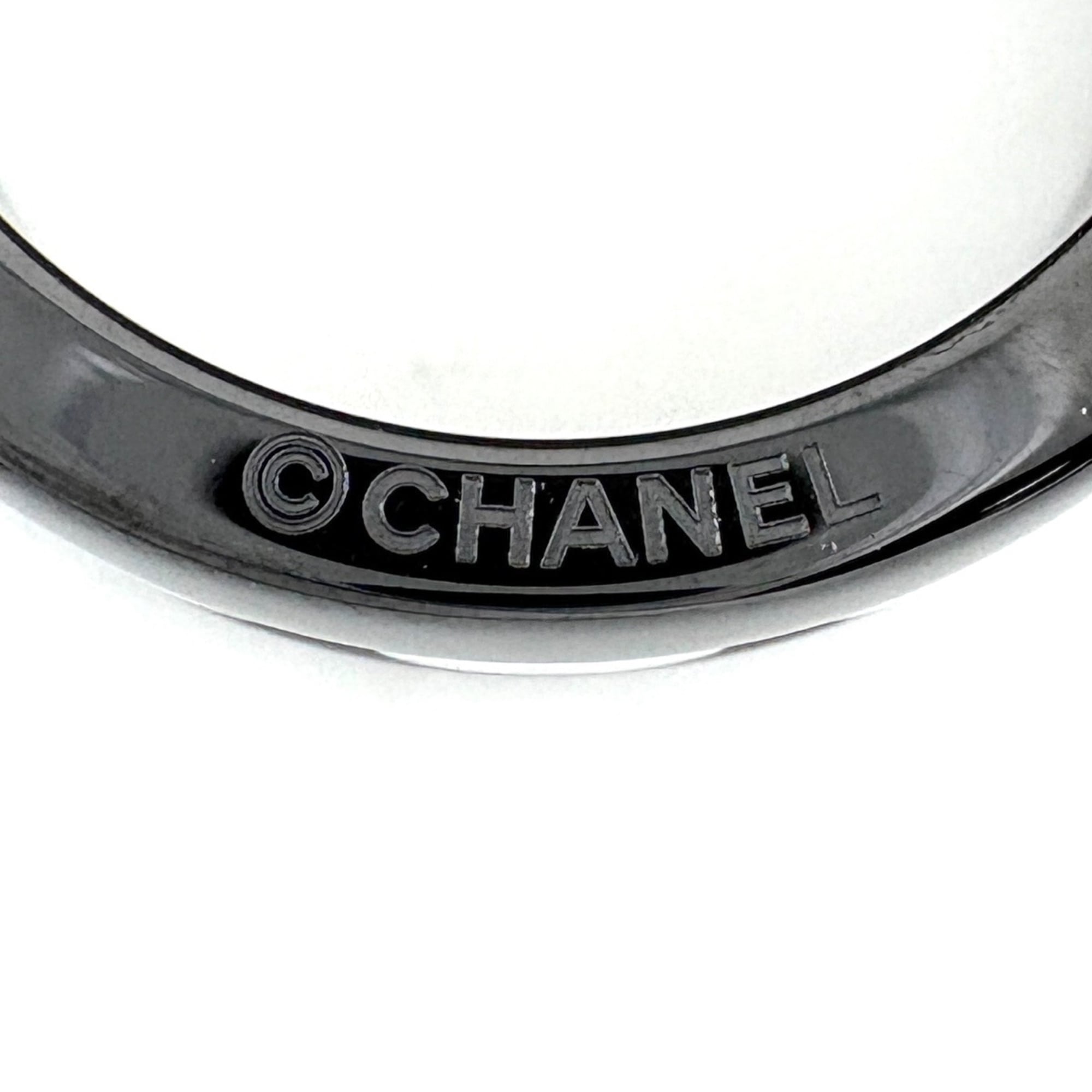Chanel Ceramic Band Ring (Pre-Owned)