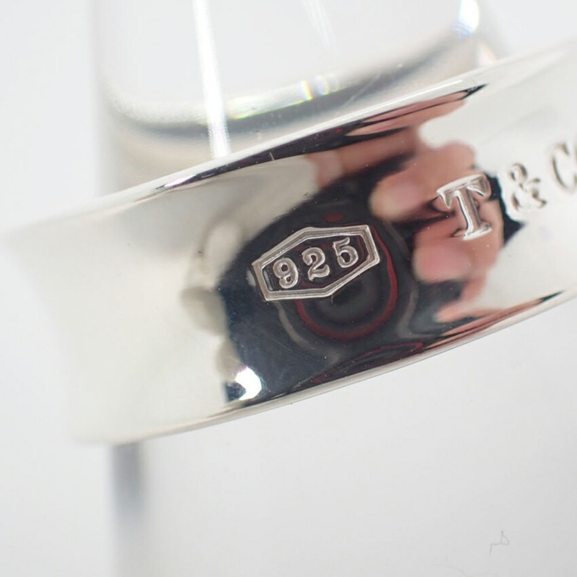 Tiffany Sterling Silver 925 Band Ring (Pre-Owned)