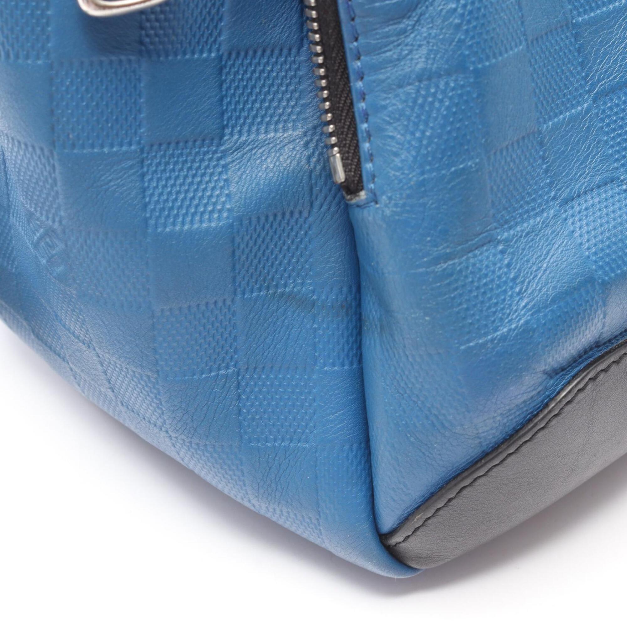 Louis Vuitton Black Blue Infini Damier Infini Backpack (Pre-Owned)