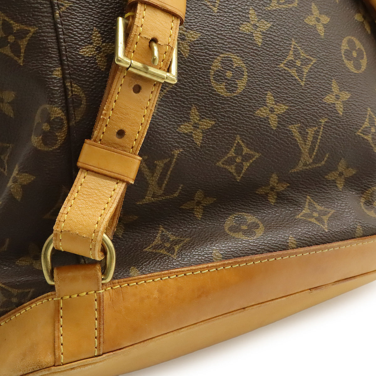 Louis Vuitton Brown Monogram Monogram Backpack Shoulder Bag (Pre-Owned)