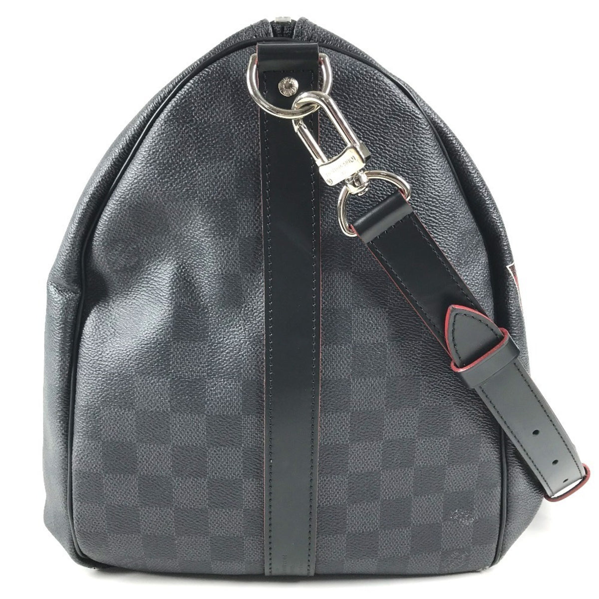 Louis Vuitton Black Damier Graphite Canvas Boston Bag (Pre-Owned)