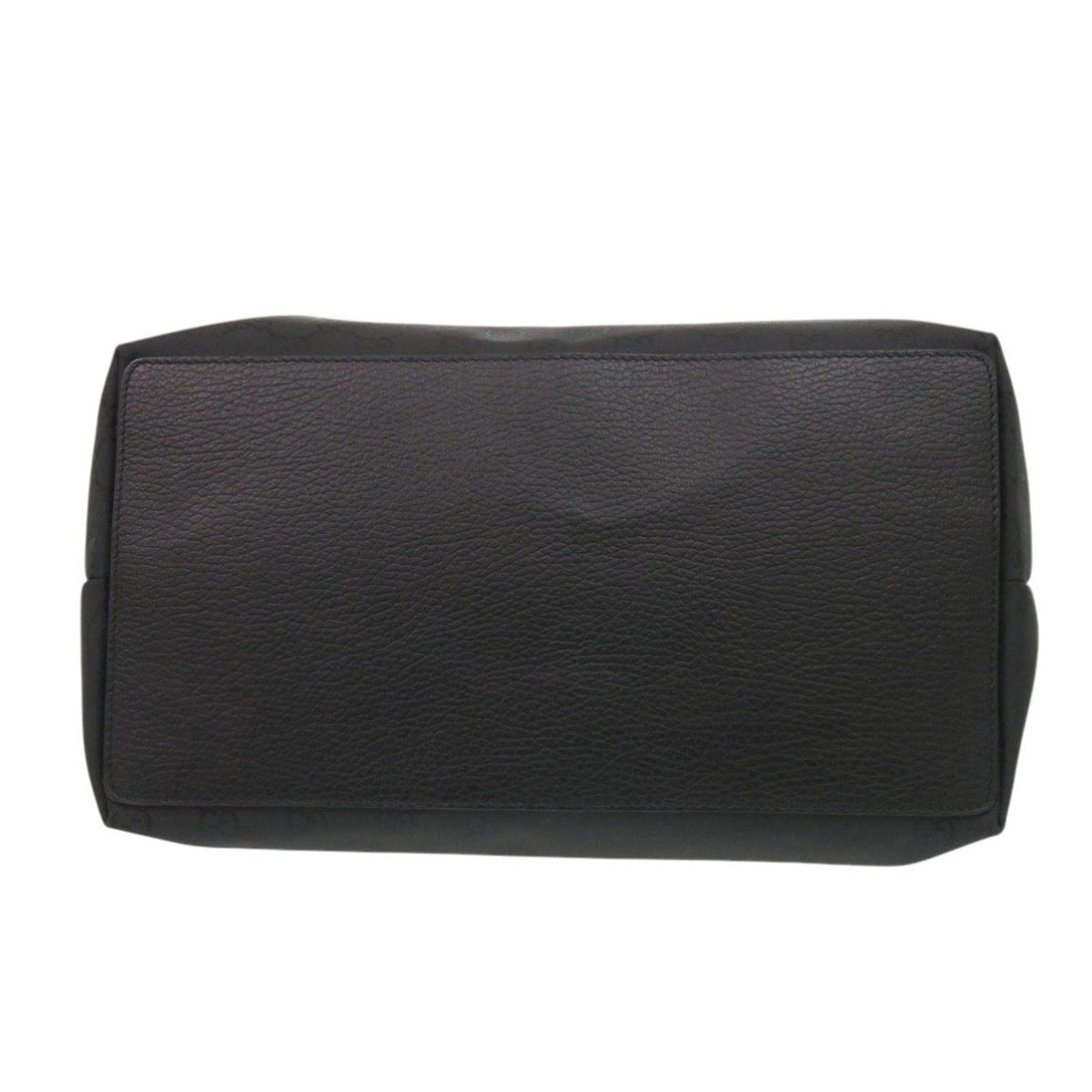 Gucci Black Nylon Leather Tote Bag (Pre-Owned)