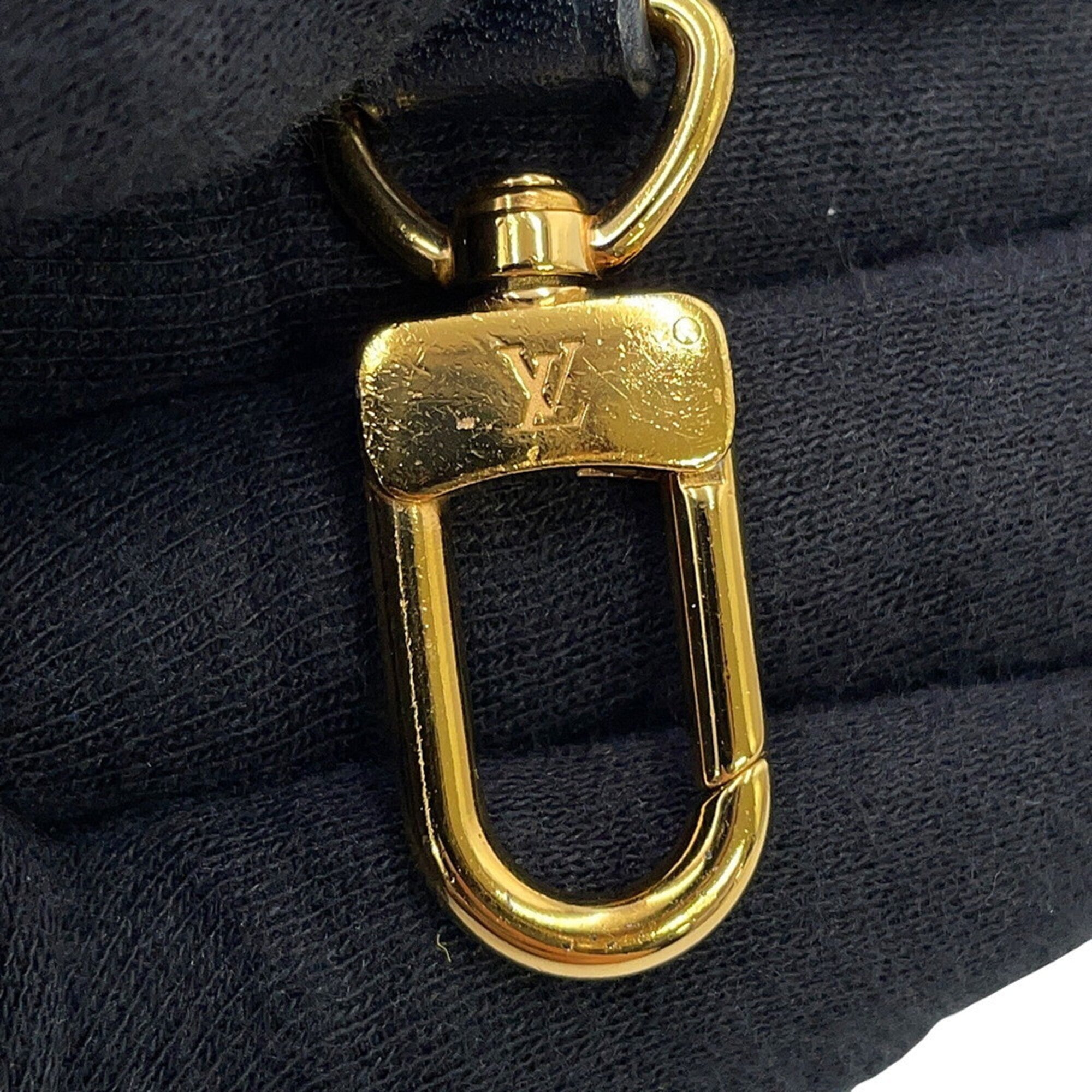 Louis Vuitton Monogram Noir Monogram Pochette Shoulder Bag (Pre-Owned)