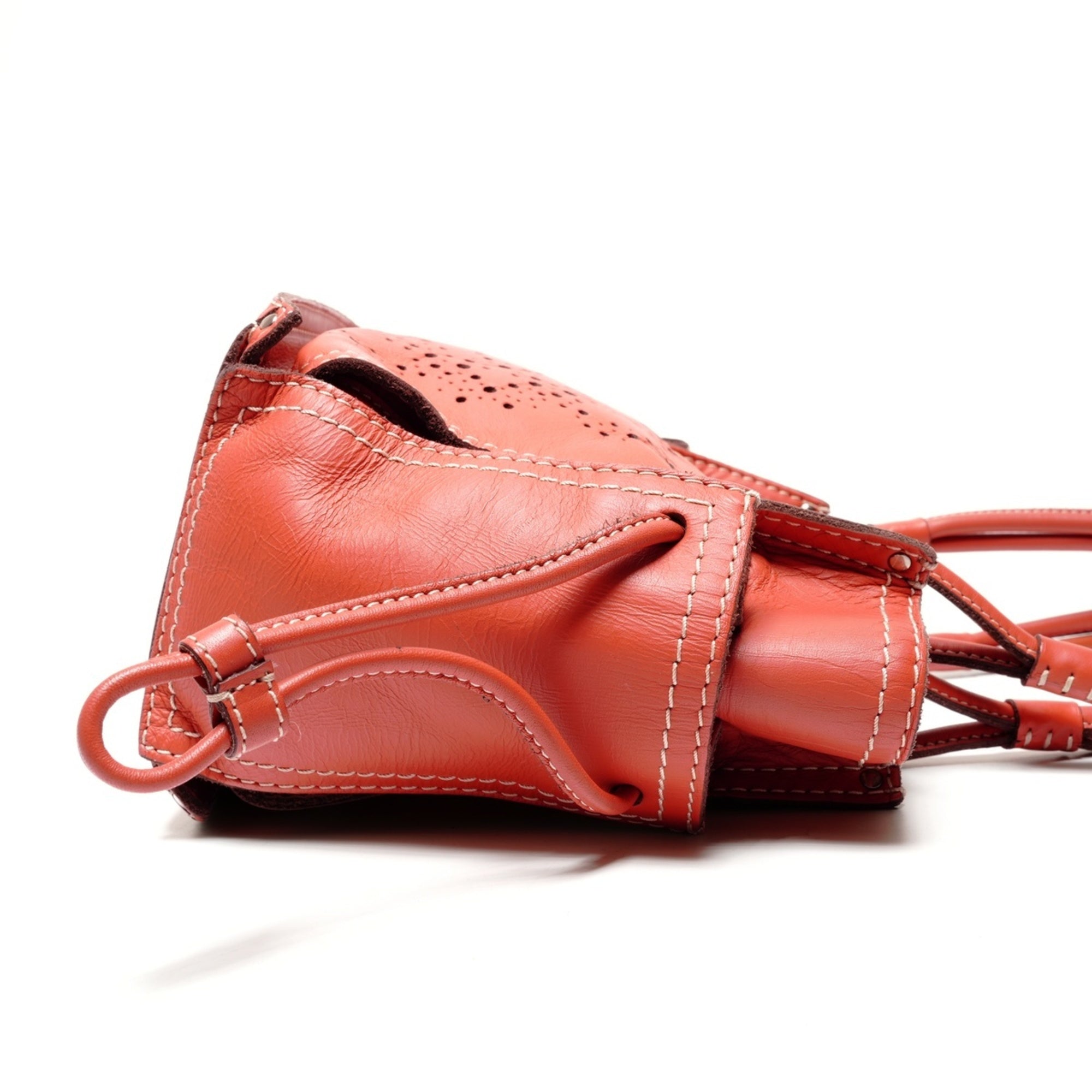Loewe Orange Handbag (Pre-Owned)