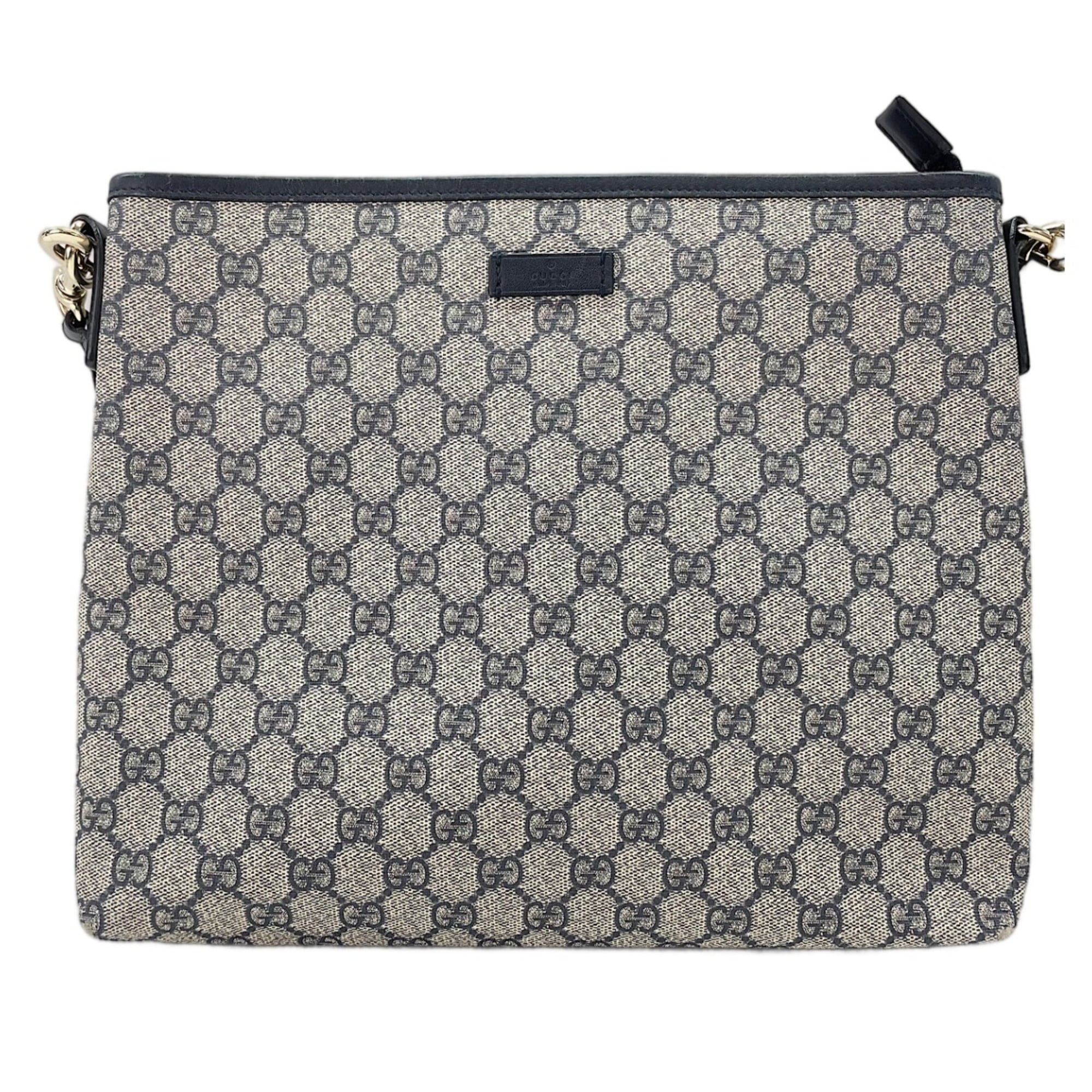 Gucci Navy Shoulder Bag (Pre-Owned)