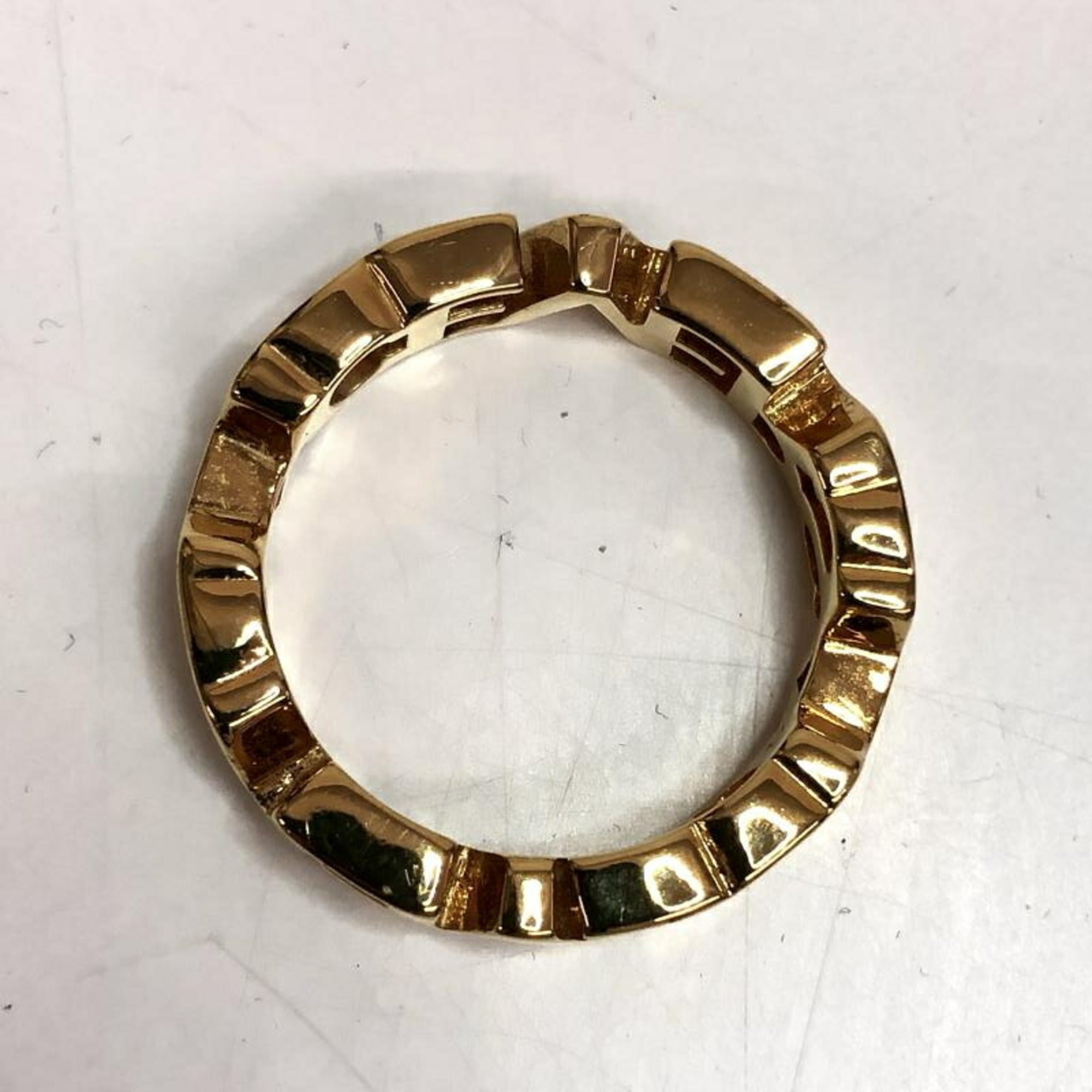 Versace Gold Band Ring (Pre-Owned)