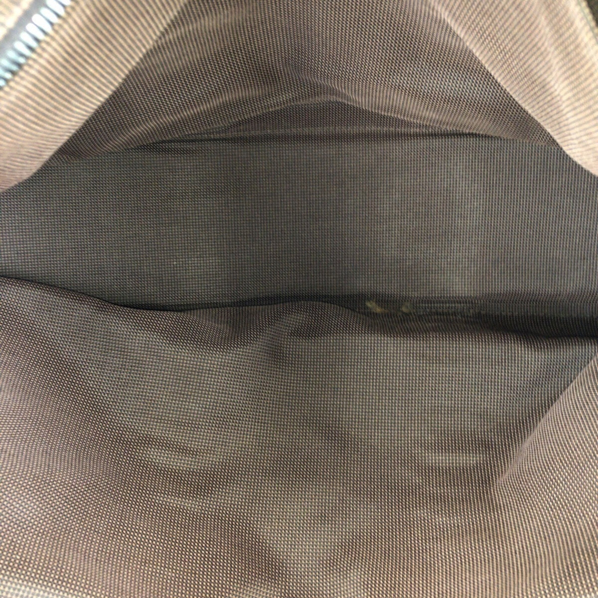 Hermes Brown Polyamide Polyester Handbag Tote Bag (Pre-Owned)