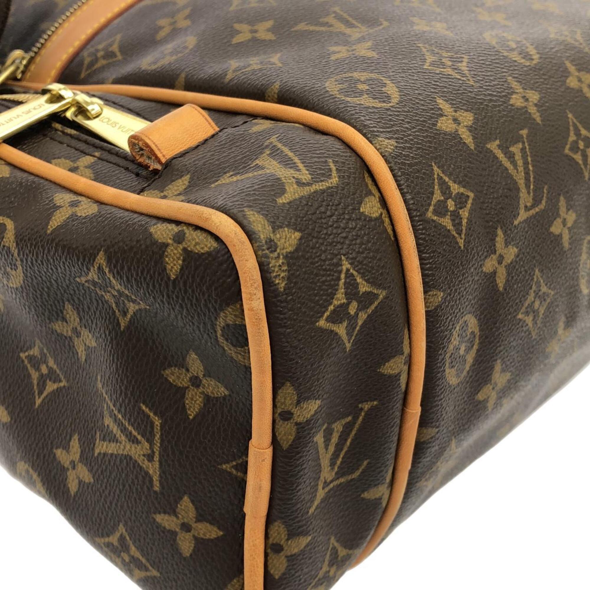 Louis Vuitton Monogram Marron Coated Canvas Shoulder Bag (Pre-Owned)