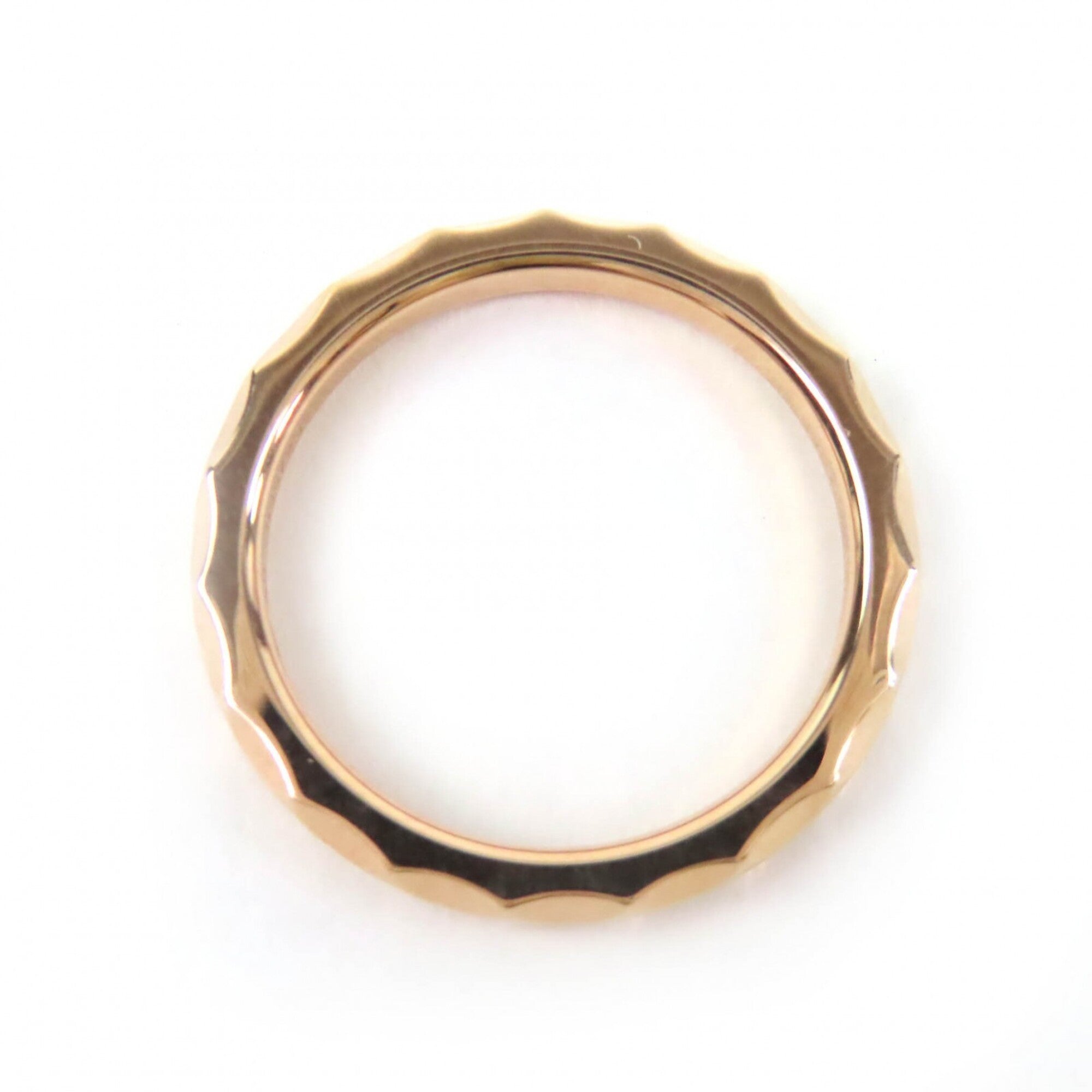 Louis Vuitton Pink Gold Pink Gold (18K) Band Ring (Pre-Owned)
