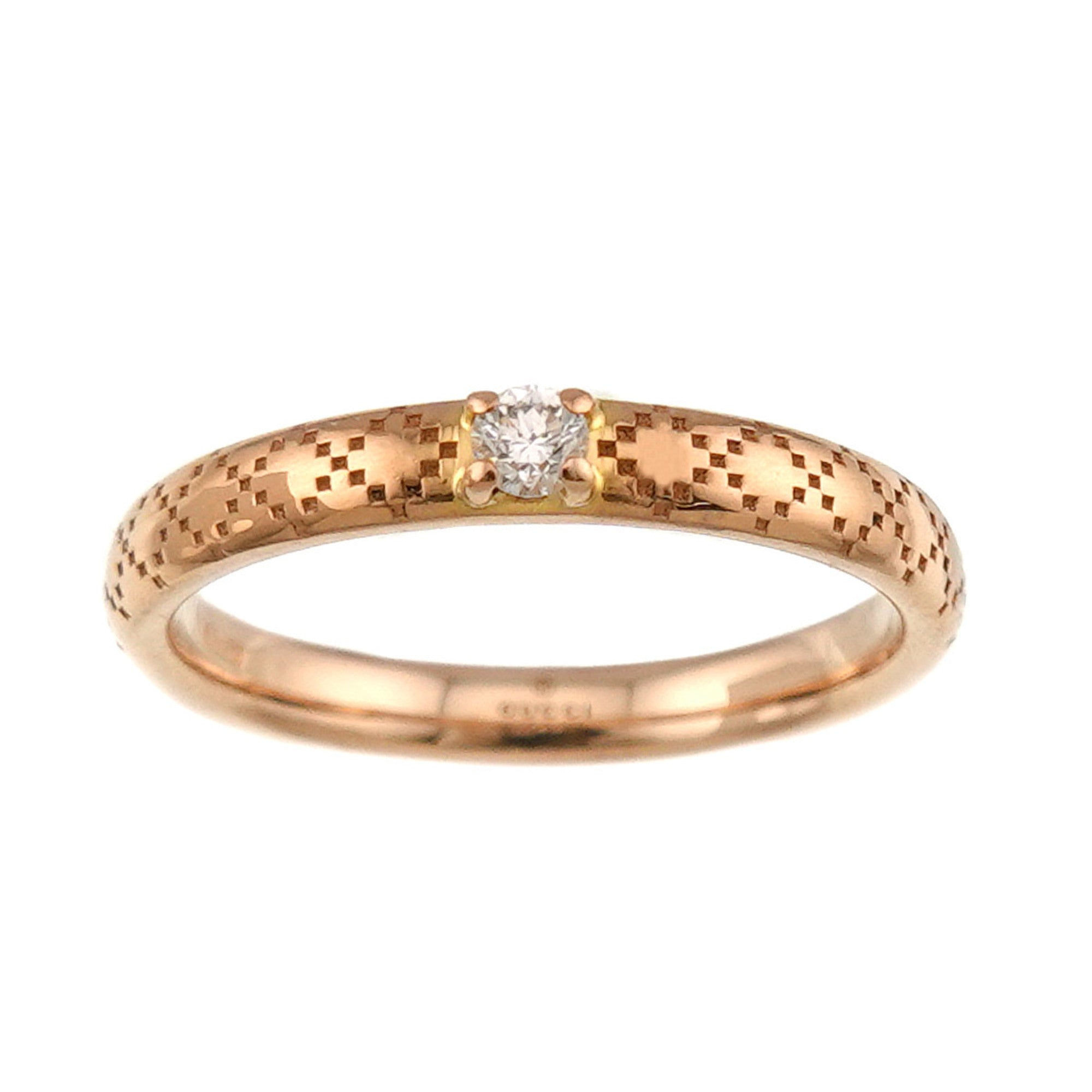 Gucci Pink Gold (18K) Band Ring (Pre-Owned)