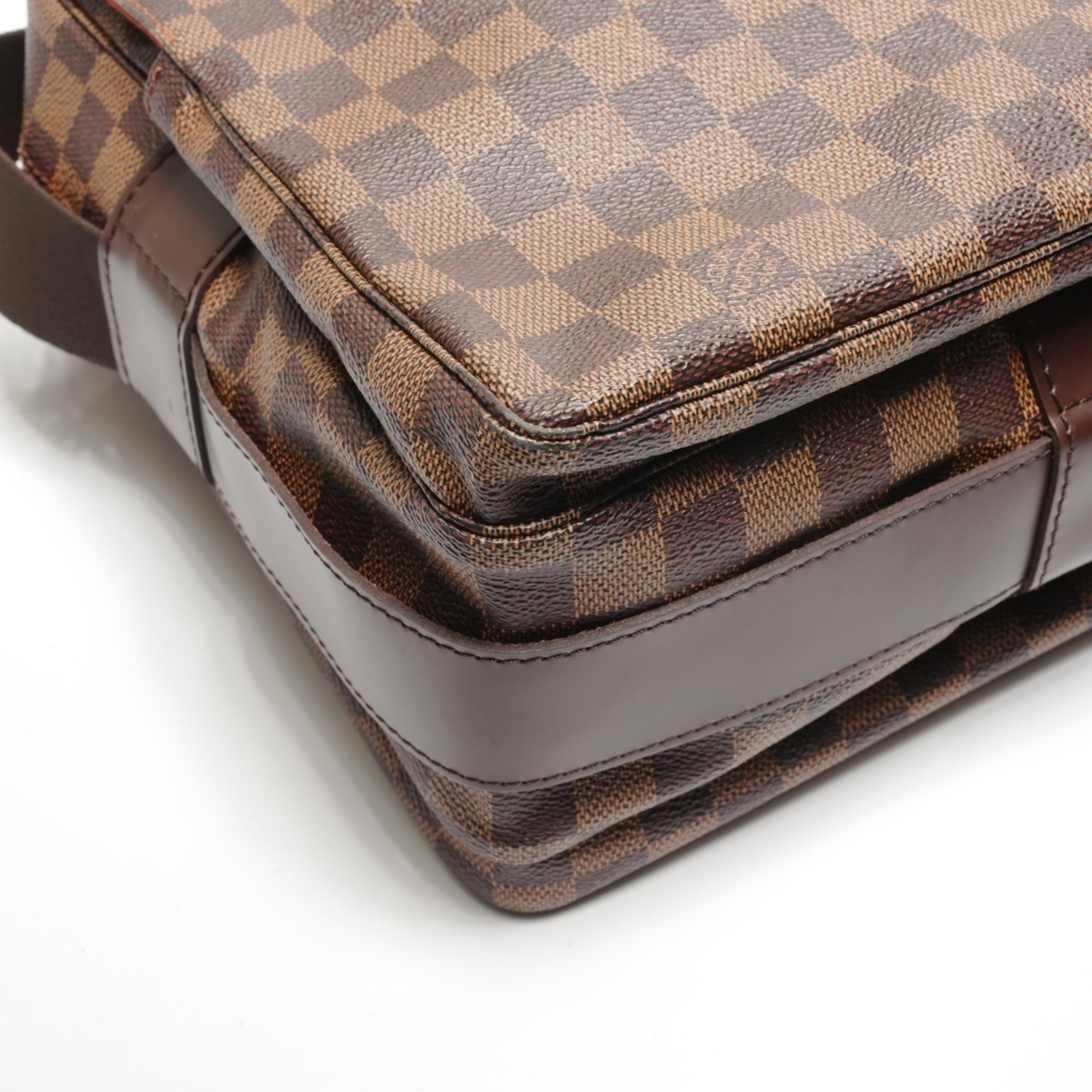 Louis Vuitton Damier Brown Damier Canvas Shoulder Bag (Pre-Owned)