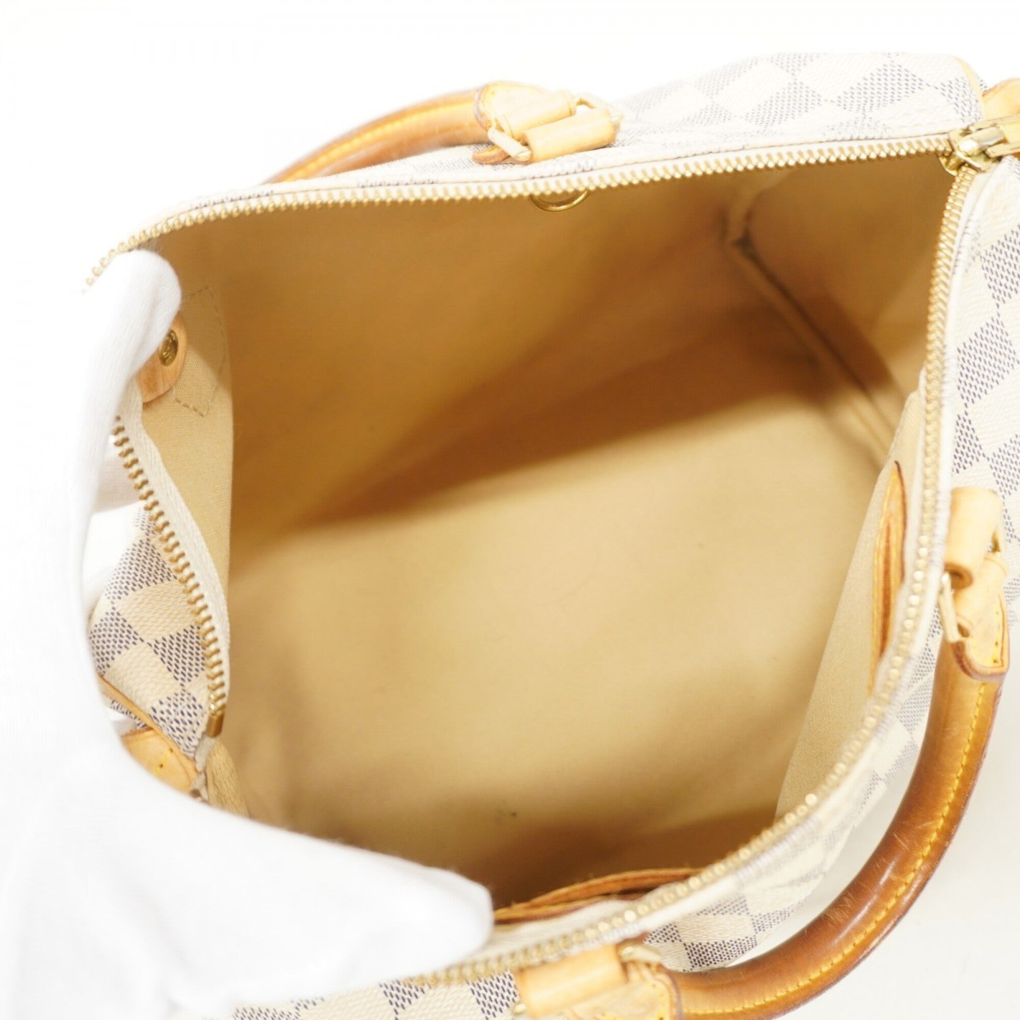Louis Vuitton White Handbag (Pre-Owned)