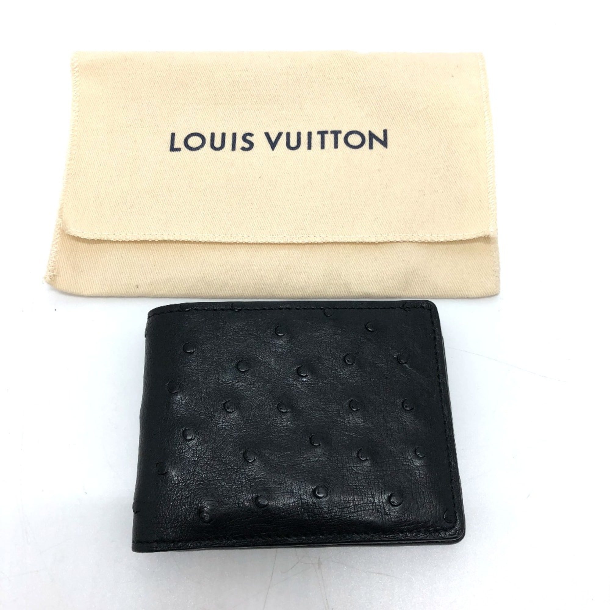 Louis Vuitton Black Other Wallet (Bi-Fold) (Pre-Owned)