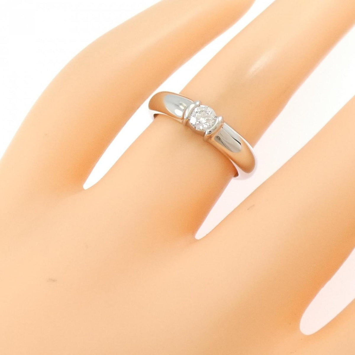 Tiffany Platinum 950 Band Ring (Pre-Owned)
