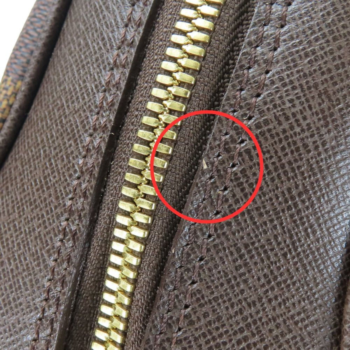 Louis Vuitton Damier Brown Ebene Handbag (Pre-Owned)