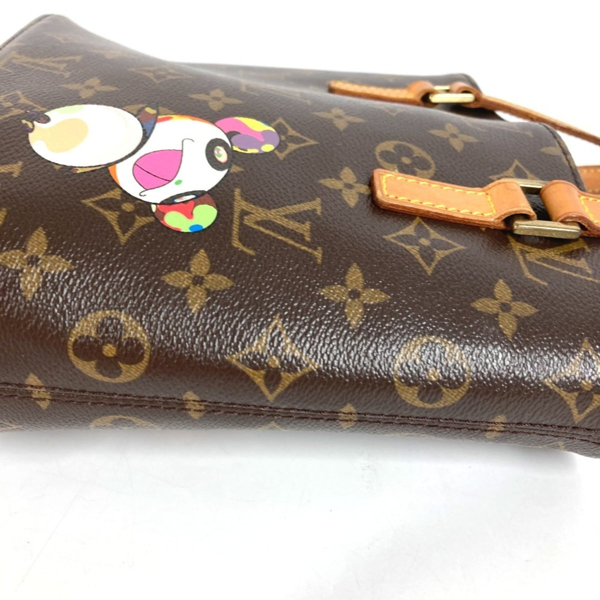 Louis Vuitton Brown Monogram Handbag Tote Bag (Pre-Owned)