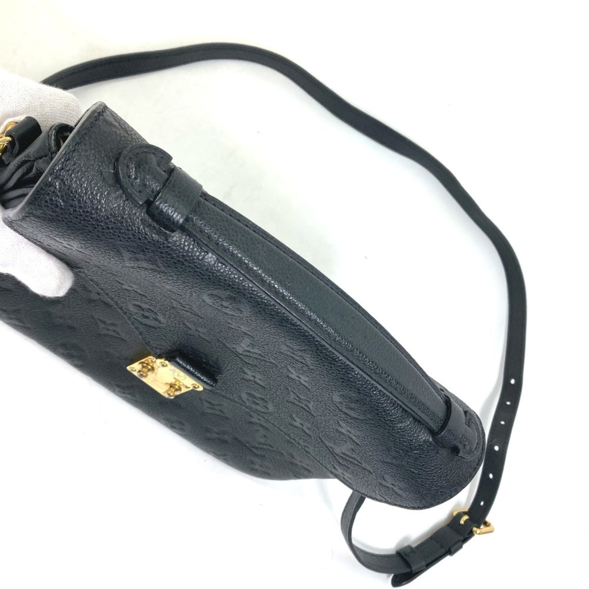 Louis Vuitton Monogram Empreinte Black Noir Monogram Empreinte Handbag Shoulder Bag (Pre-Owned)
