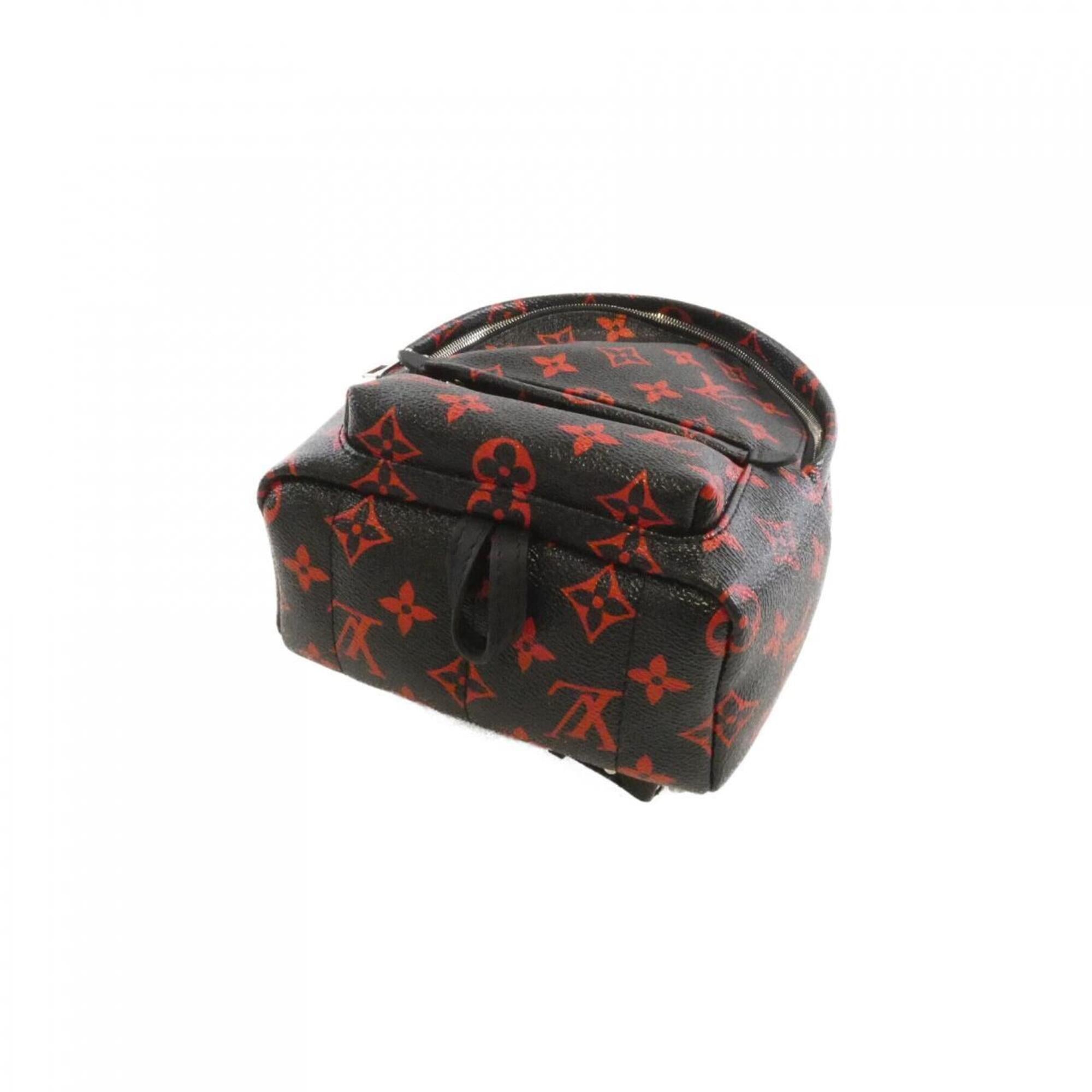 Louis Vuitton Black Rouge Coated Canvas Backpack (Pre-Owned)