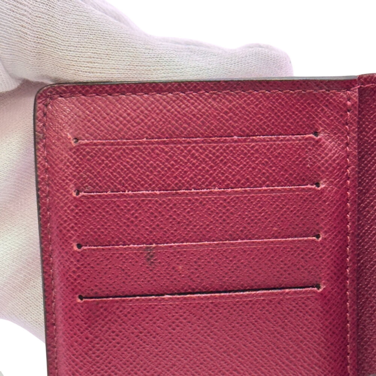 Louis Vuitton Brown Monogram Pink Monogram Wallet (Bi-Fold) (Pre-Owned)