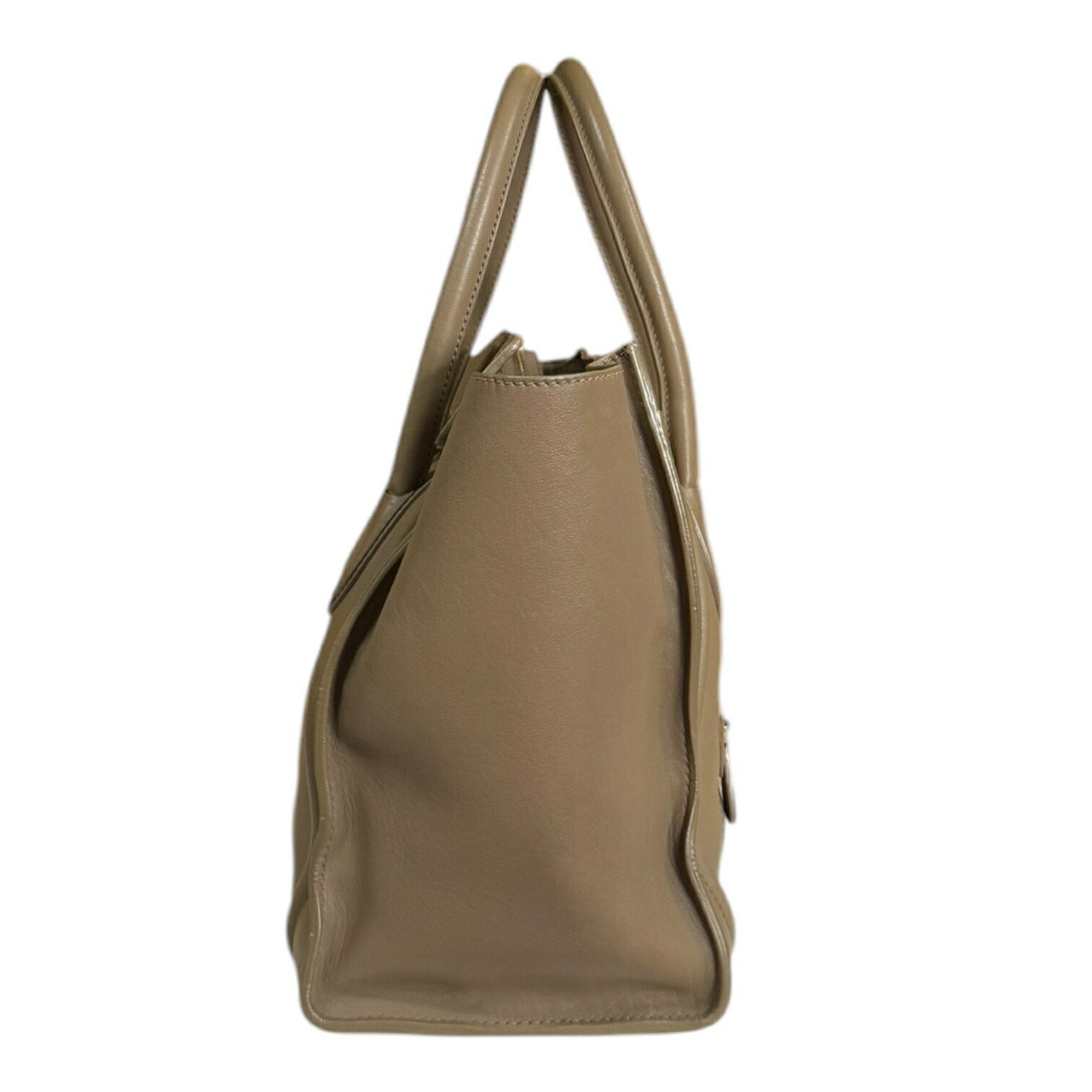 Celine Beige Leather Handbag (Pre-Owned)