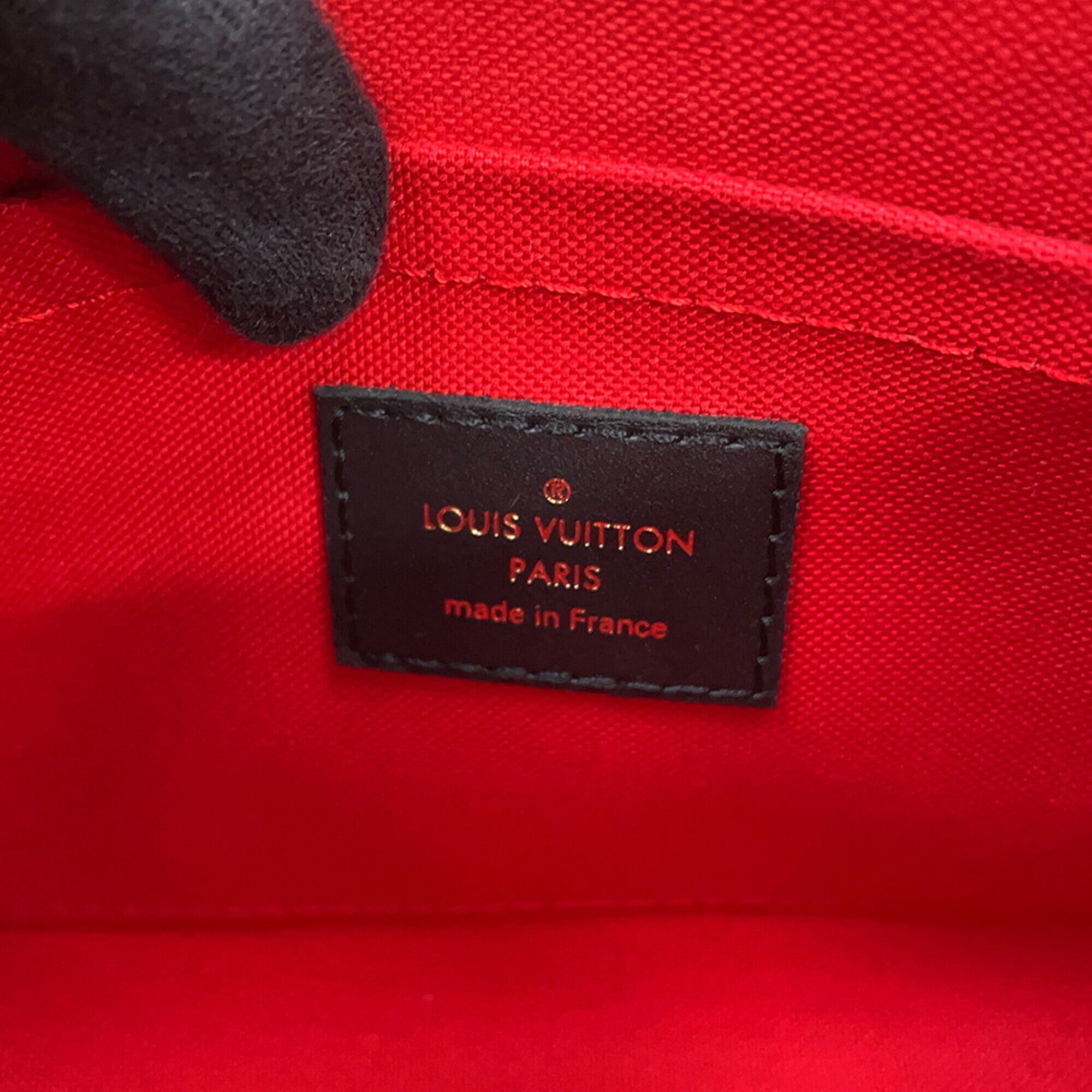 Louis Vuitton Monogram Reverse Red Color Monogram Reverse Handbag (Pre-Owned)