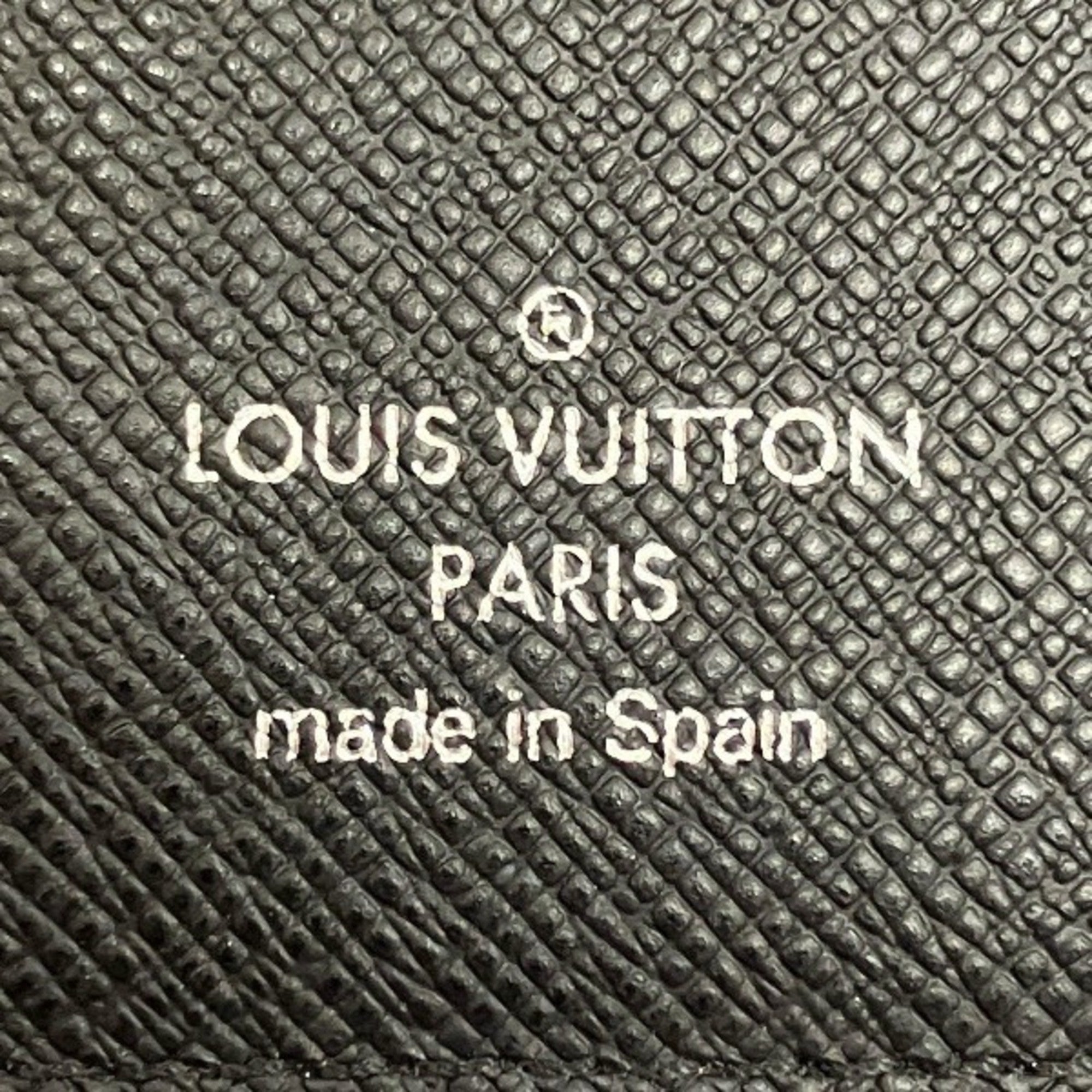 Louis Vuitton Black Long Wallet (Bi-Fold) (Pre-Owned)