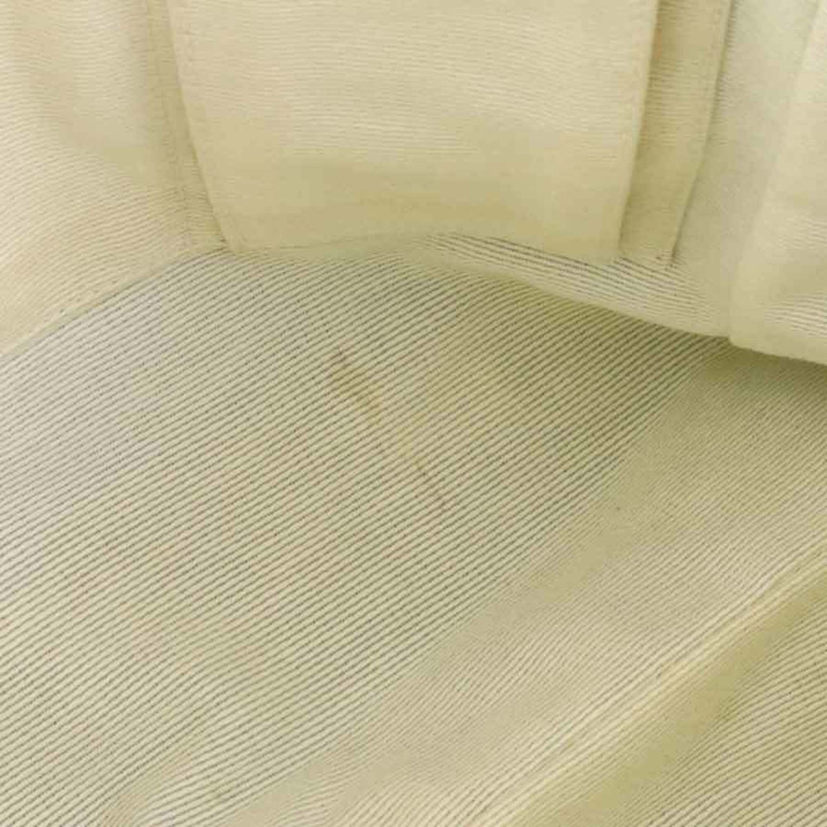 Salvatore Ferragamo Light Beige Canvas Leather Shoulder Bag (Pre-Owned)