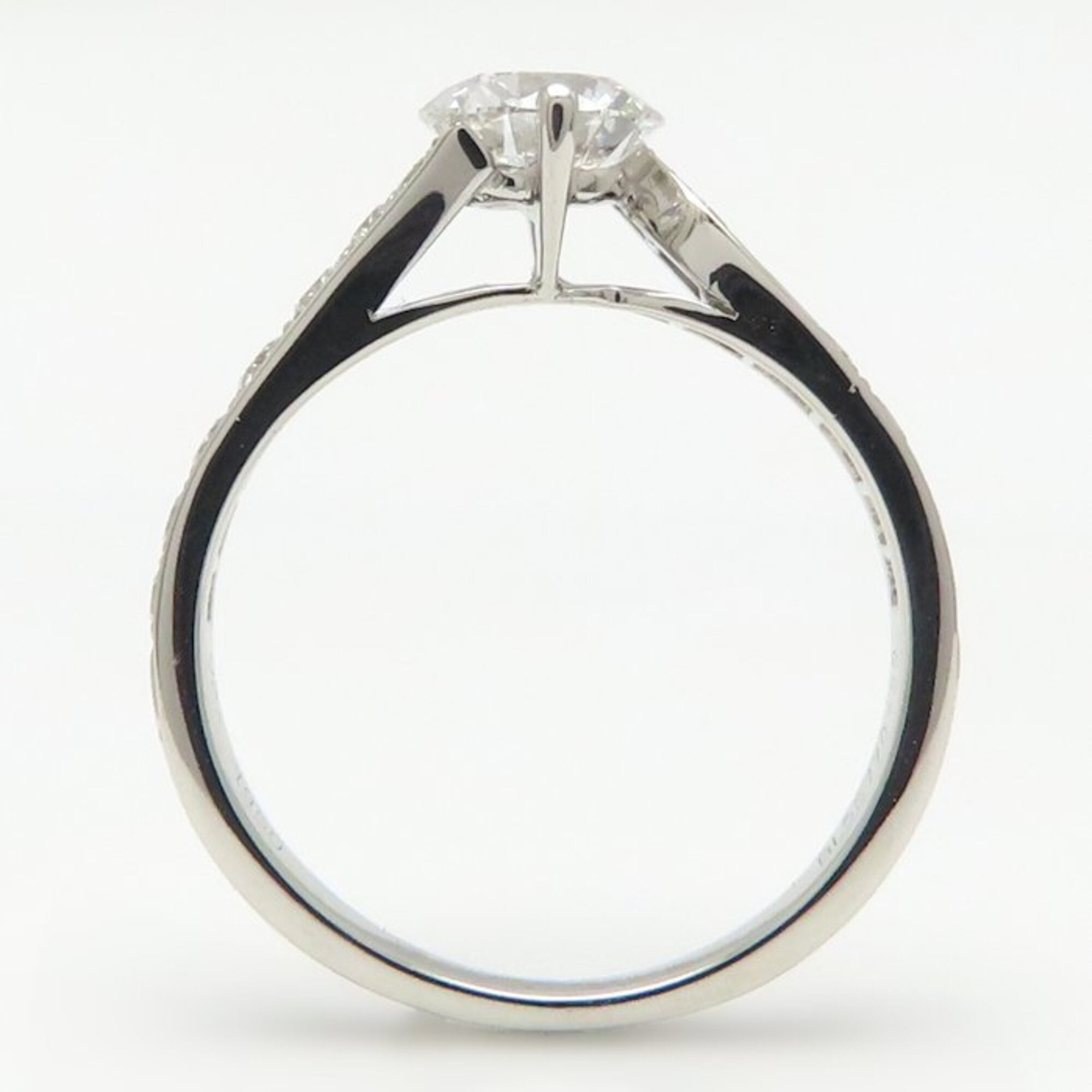Van Cleef & Arpels Platinum 950 Band Ring (Pre-Owned)