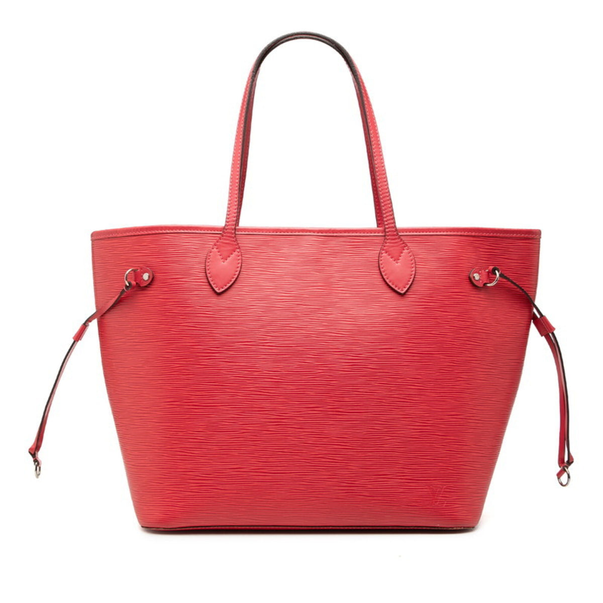 Louis Vuitton Fuchsia Pink Leather Handbag Tote Bag (Pre-Owned)