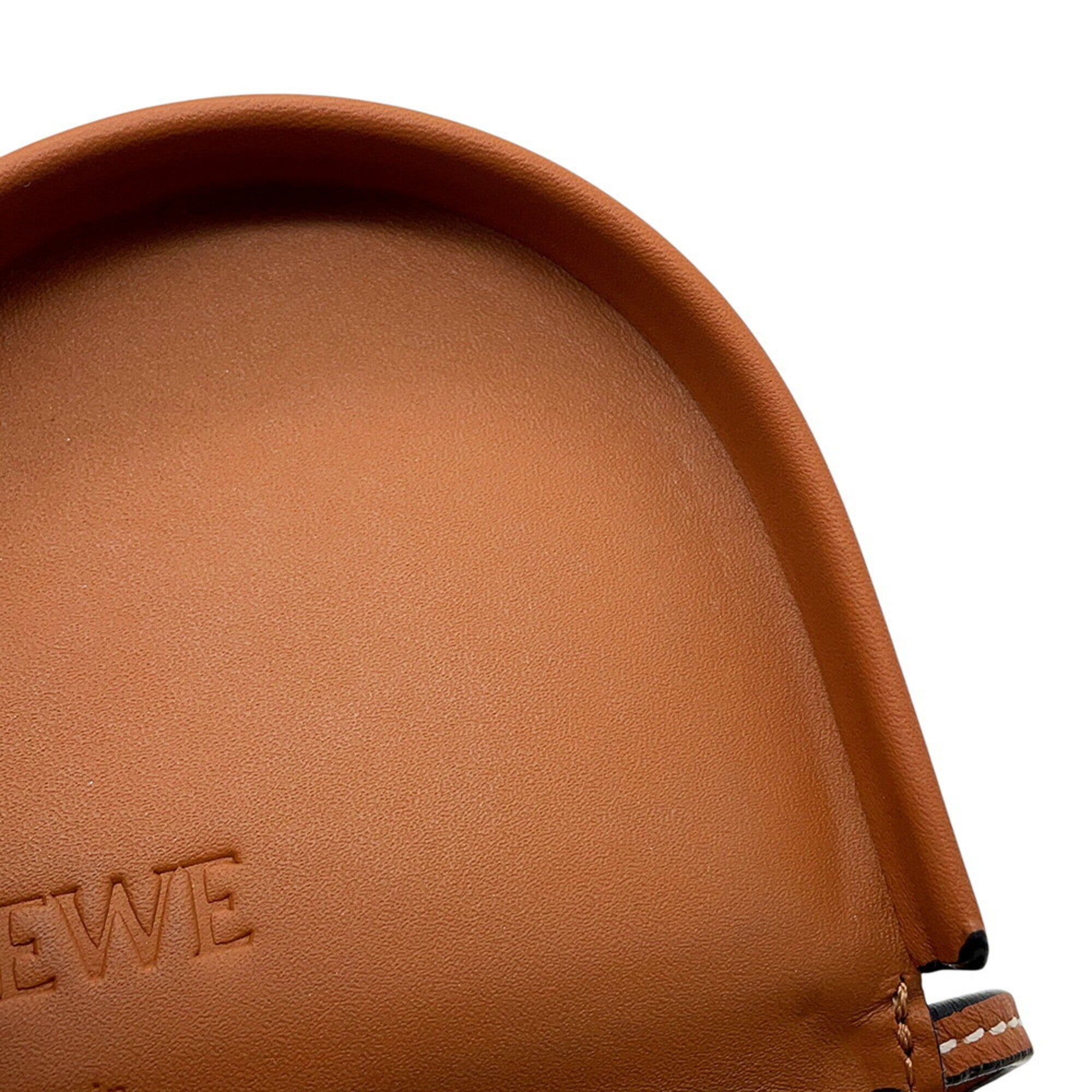 Loewe Brown Leather Handbag Pouch Shoulder Bag (Pre-Owned)
