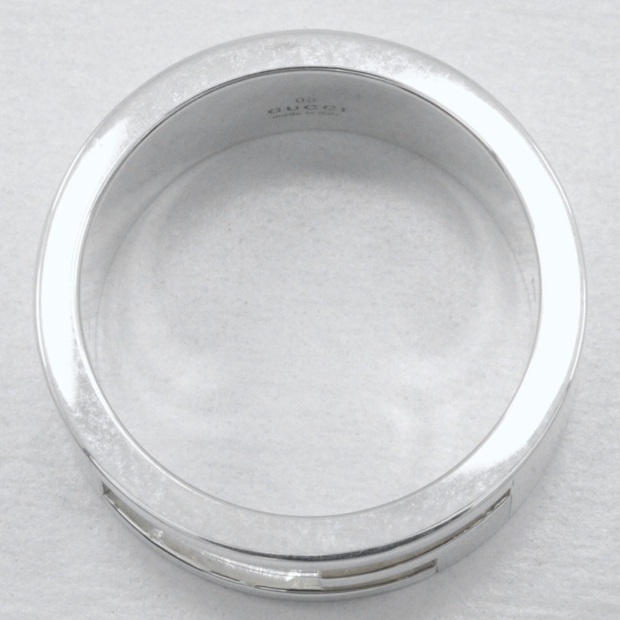 Gucci Silver 925 Band Ring (Pre-Owned)