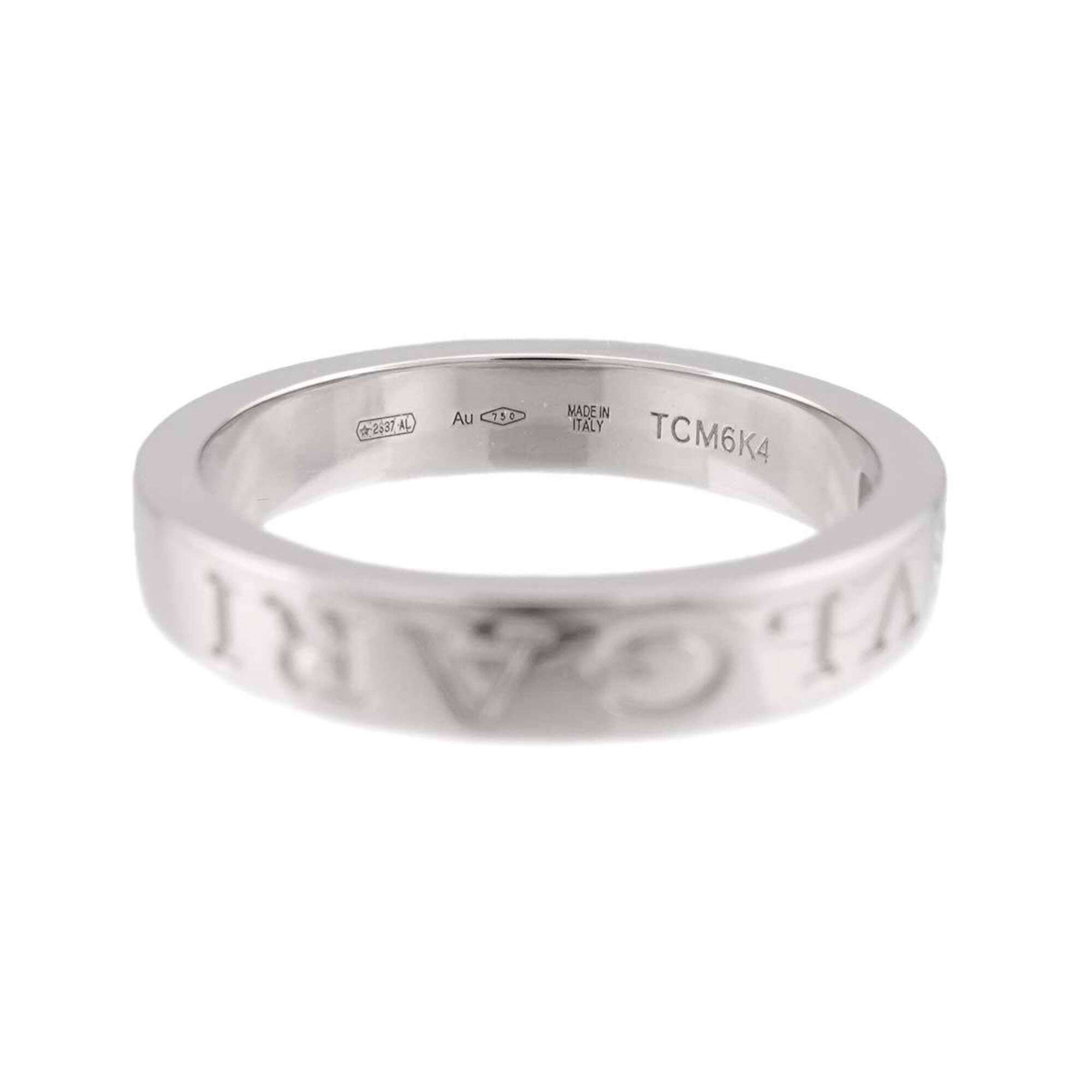 Bvlgari White Gold (18K) Band Ring (Pre-Owned)
